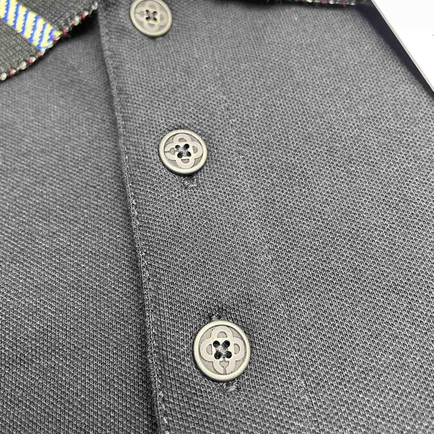 Casablanca Laurel Pique Short Sleeve Polo Shirt    c1098 - DesignerGu