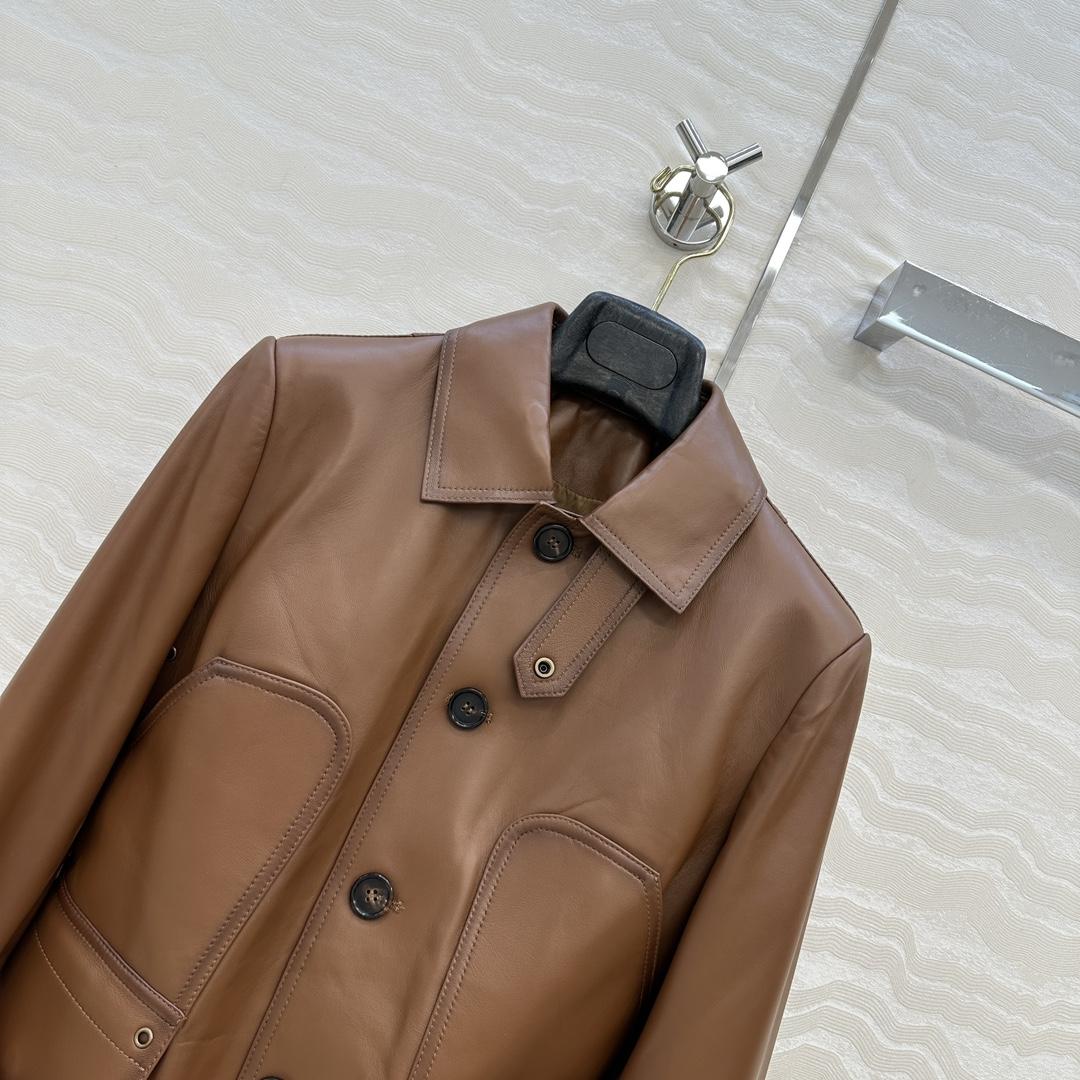 Ralph Lauren Naylor Leather Jacket - DesignerGu