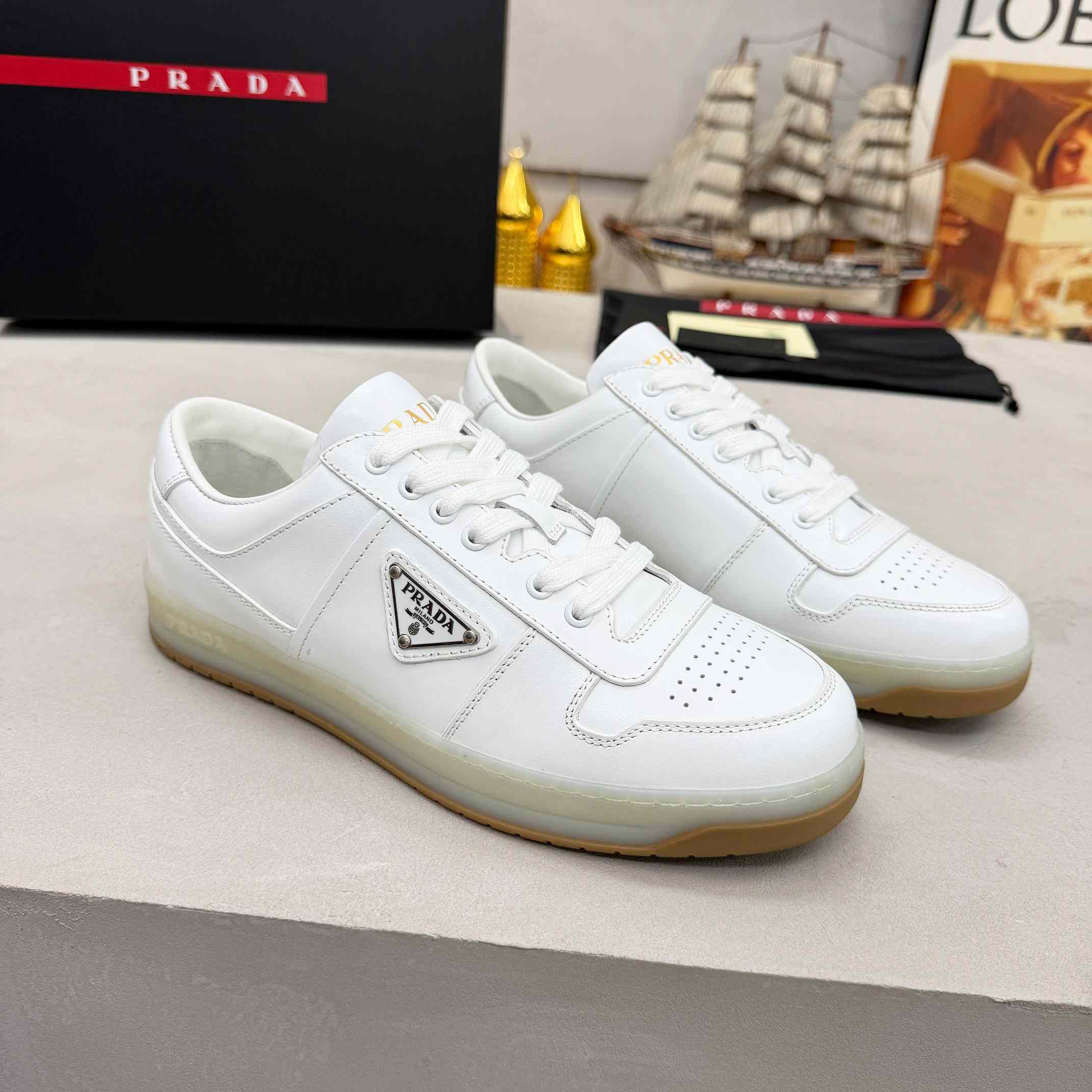 Prada Downtown Sneakers - DesignerGu