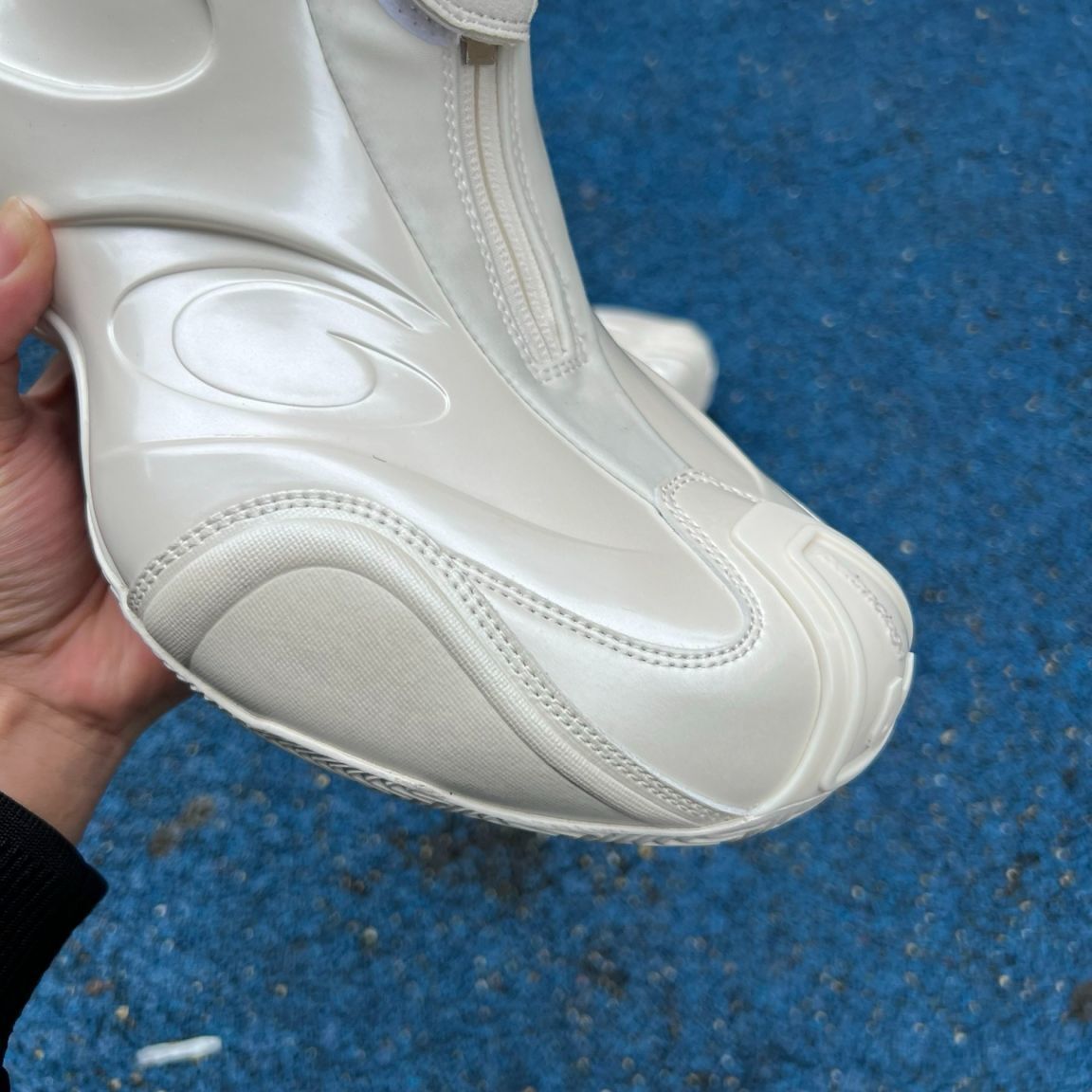 Balenciaga Basketball Sneaker In White  - DesignerGu