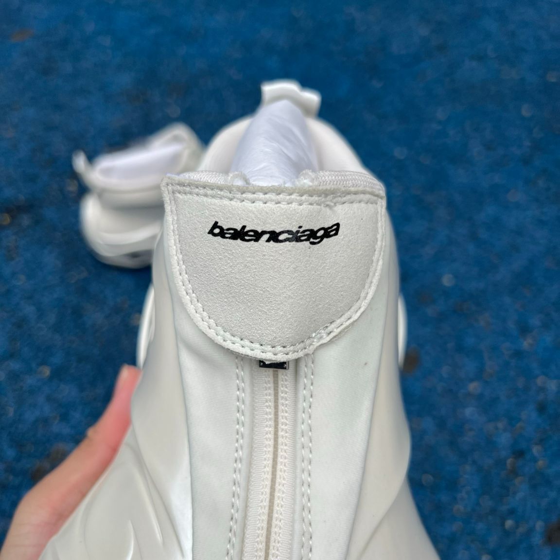 Balenciaga Basketball Sneaker In White  - DesignerGu