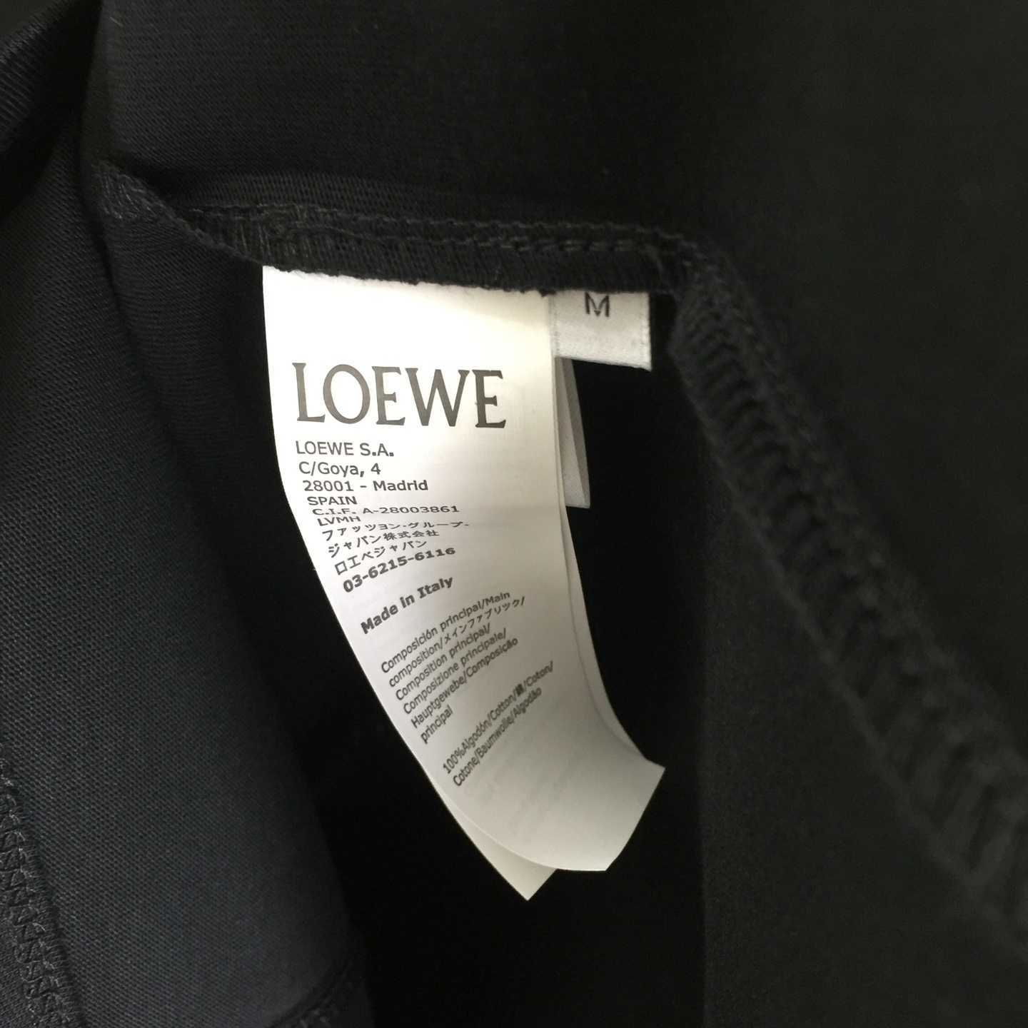 Loewe Relaxed Fit T-shirt In Cotton - DesignerGu