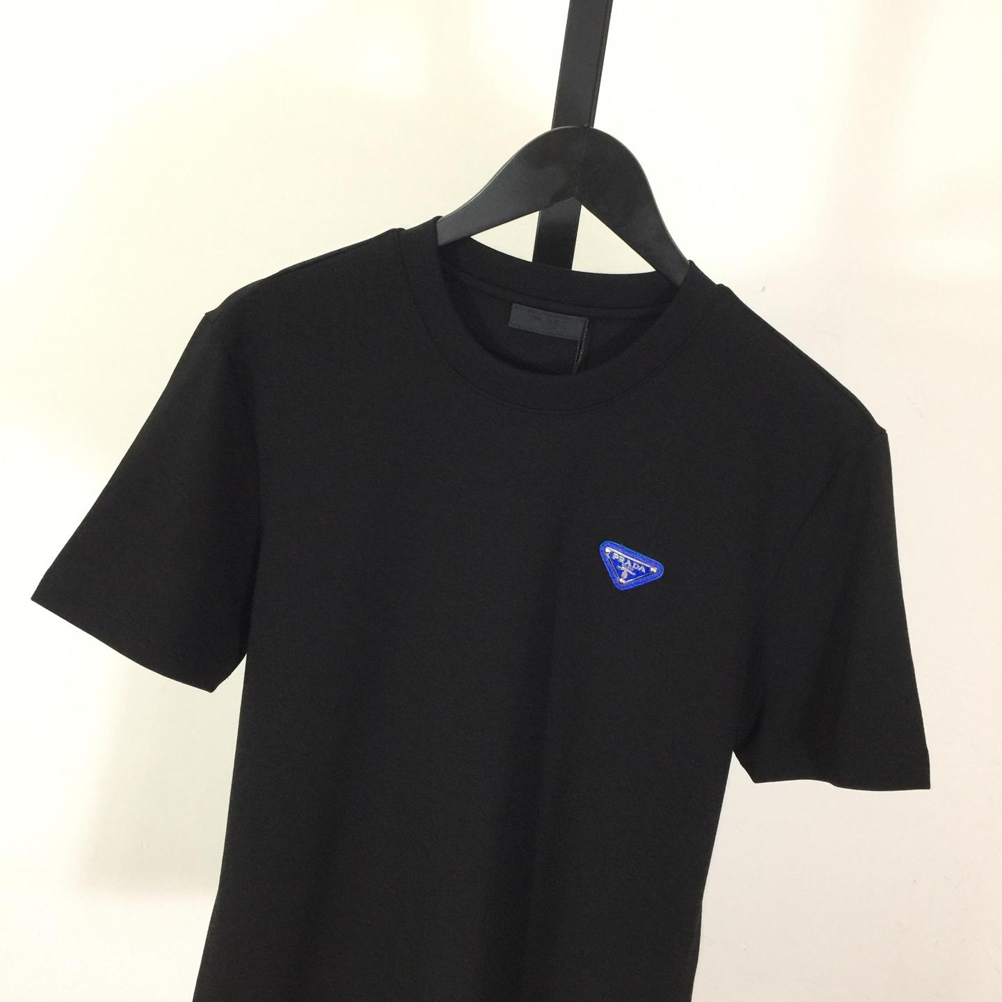 Prada Logo Cotton Tee - DesignerGu