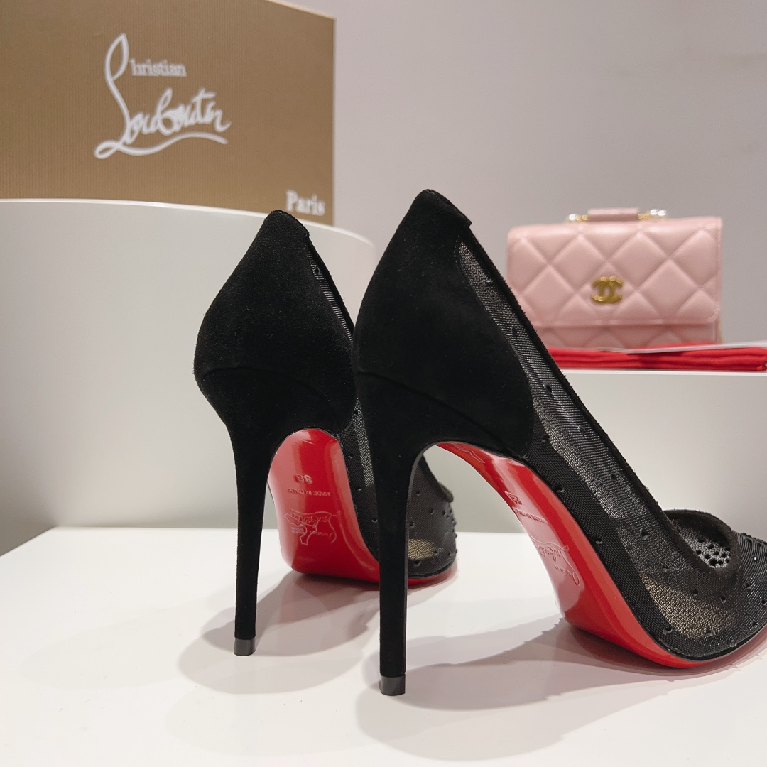 Christian Louboutin Degrastrass Red Carpet 100 mm Pumps - DesignerGu