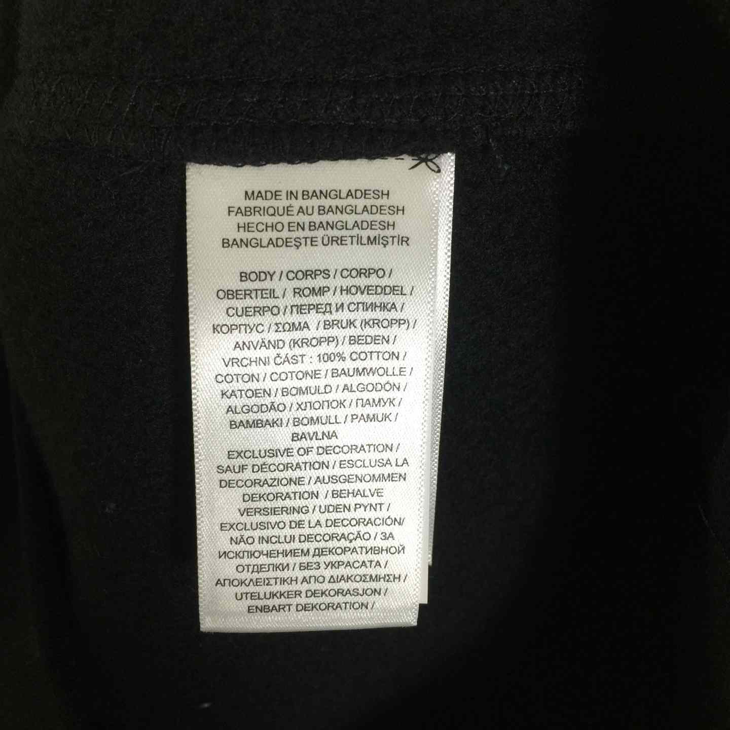 Ralph Lauren Black Cotton-blend Crewneck - DesignerGu