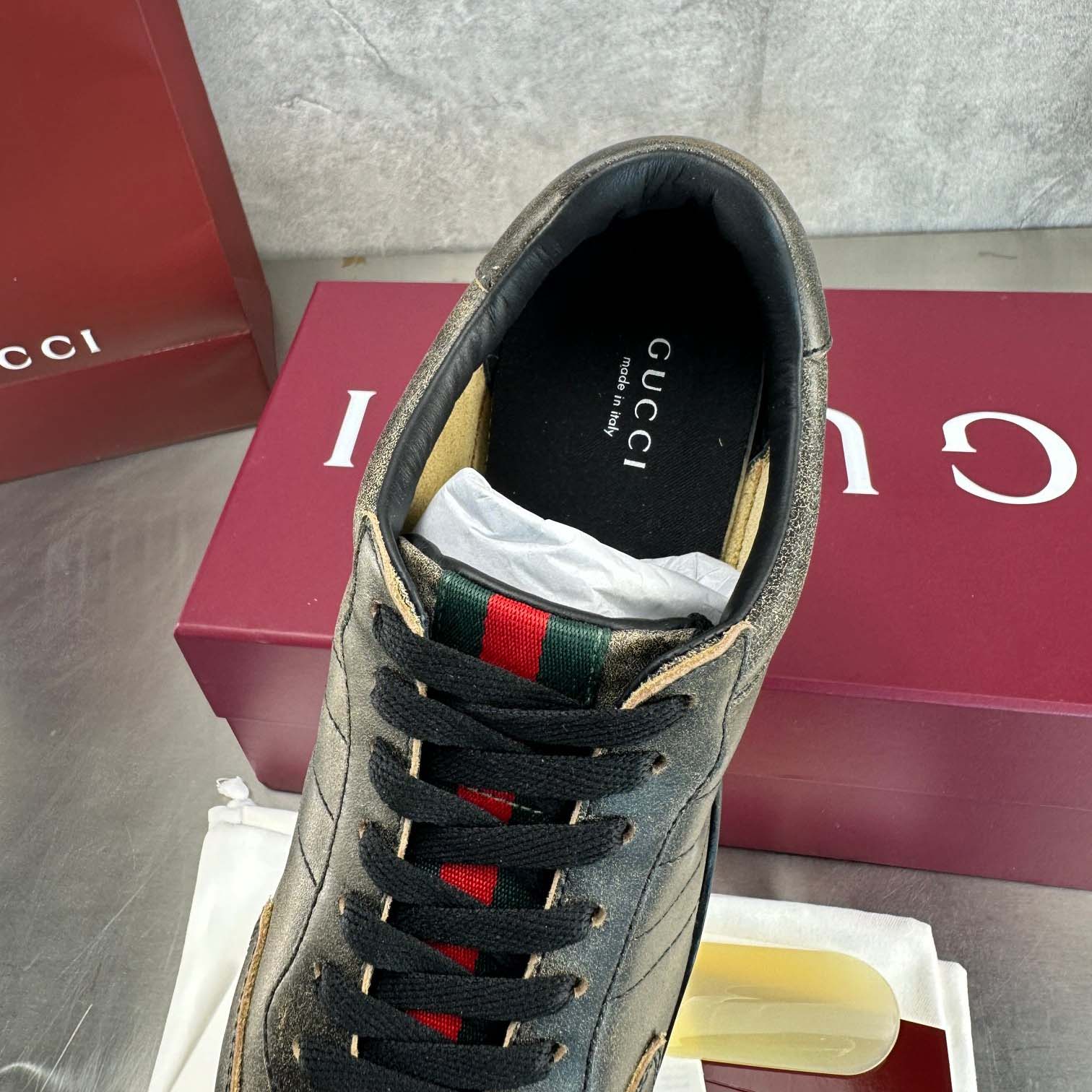 Gucci Shift Sneaker - DesignerGu