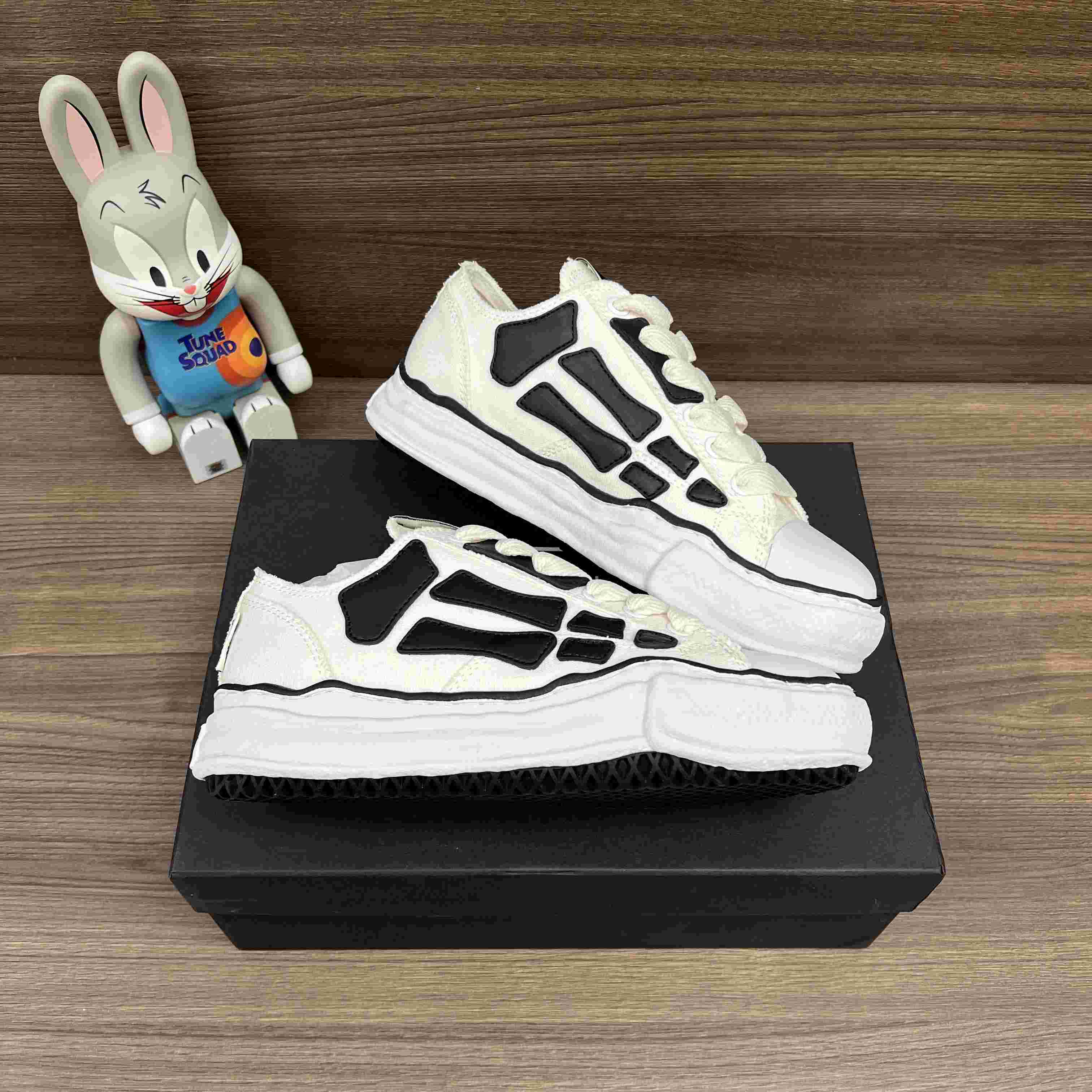 Maison Mihara Yasuhiro x Amiri Skel-Top Low Sneakers - DesignerGu