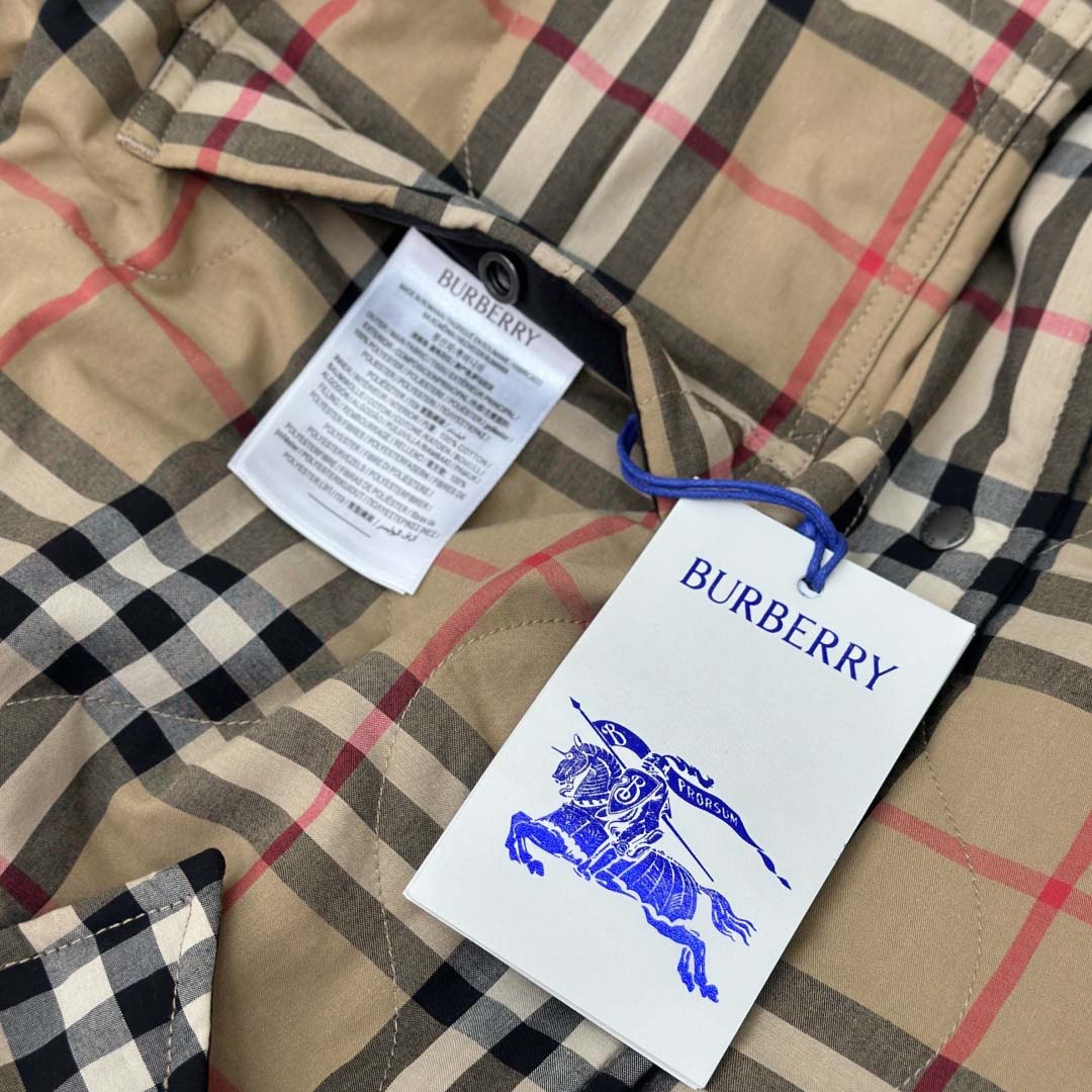 Burberry Reversible Vintage Check Jacket - DesignerGu
