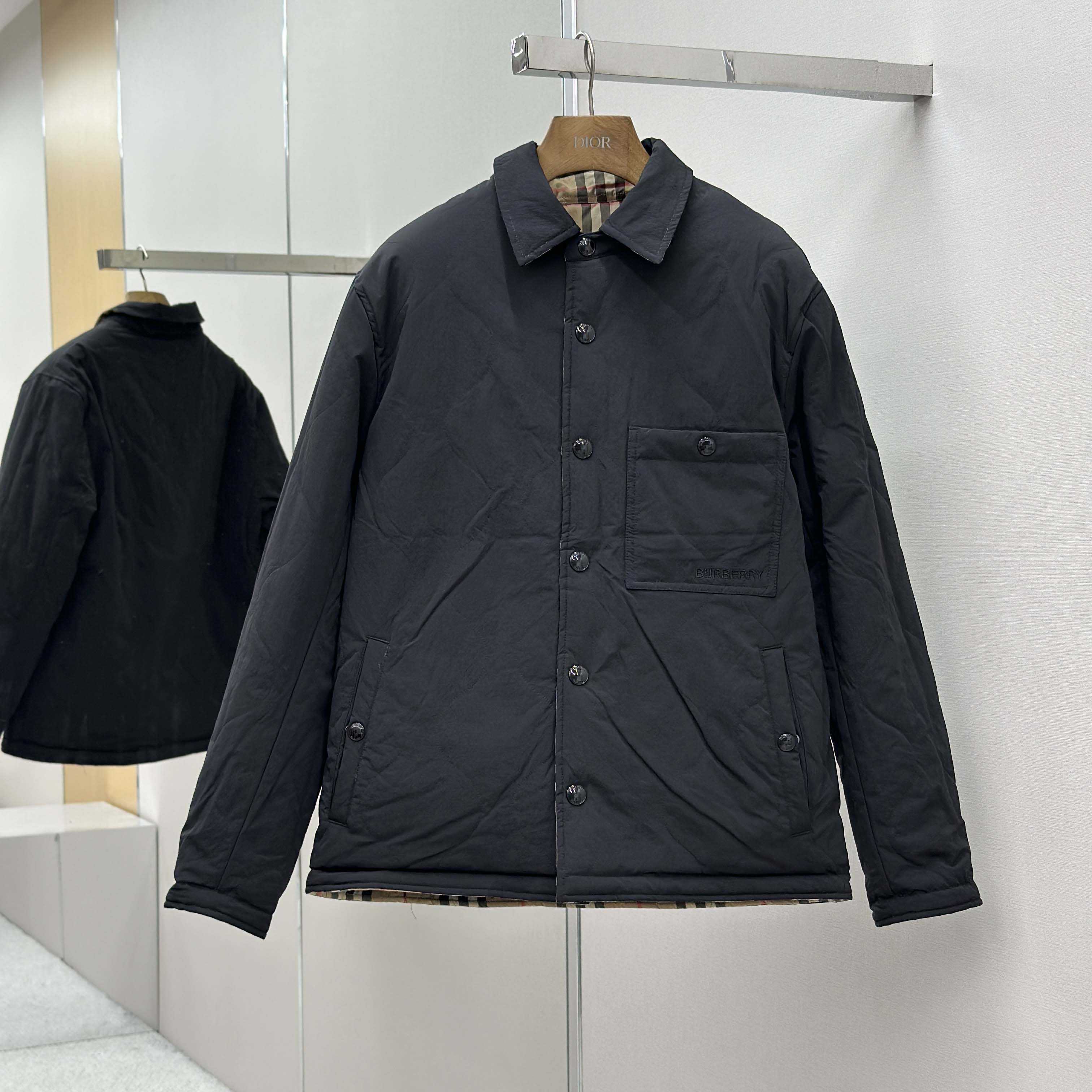 Burberry Reversible Vintage Check Jacket - DesignerGu