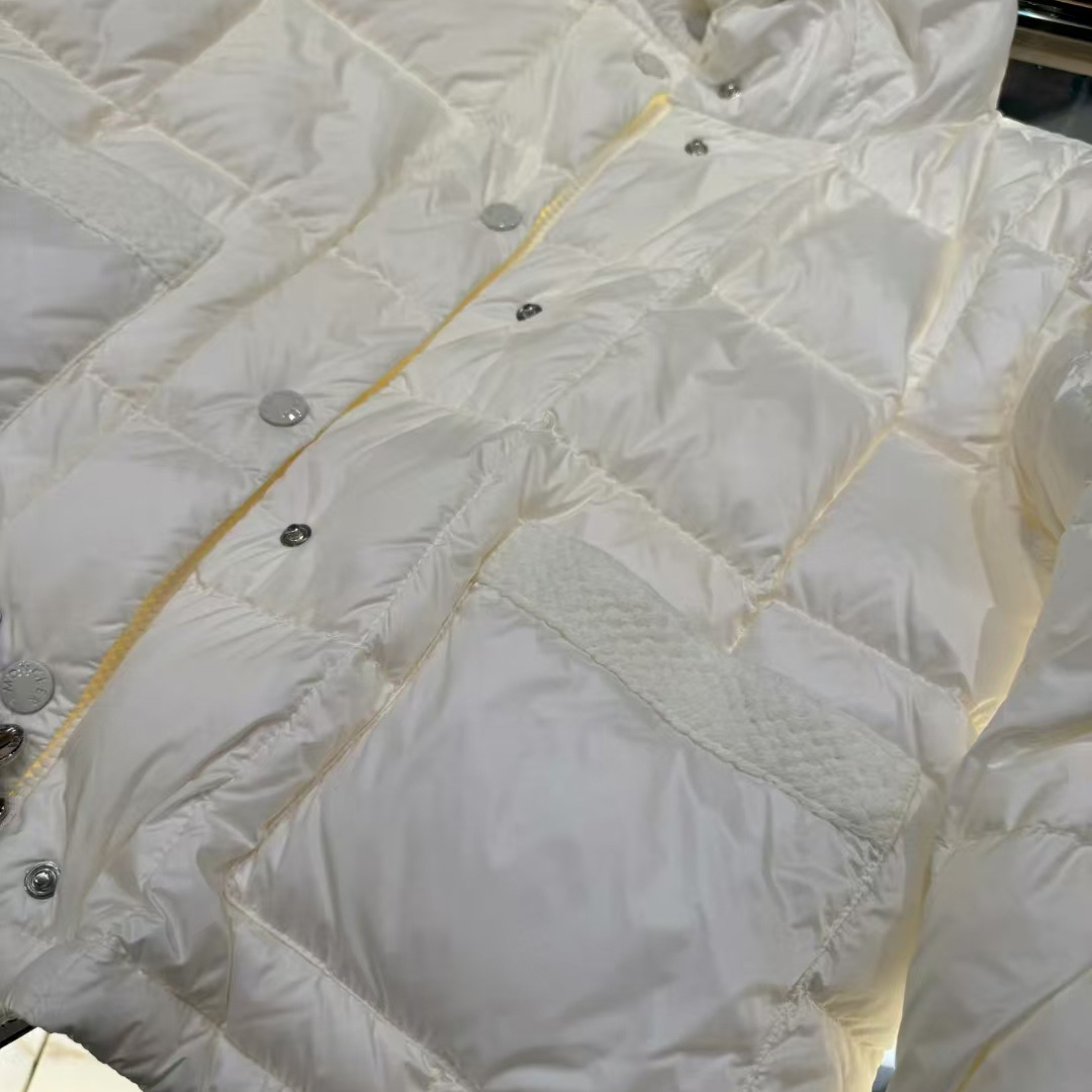 Moncler Jarcieu Braided Trim Short Down Jacket  - DesignerGu