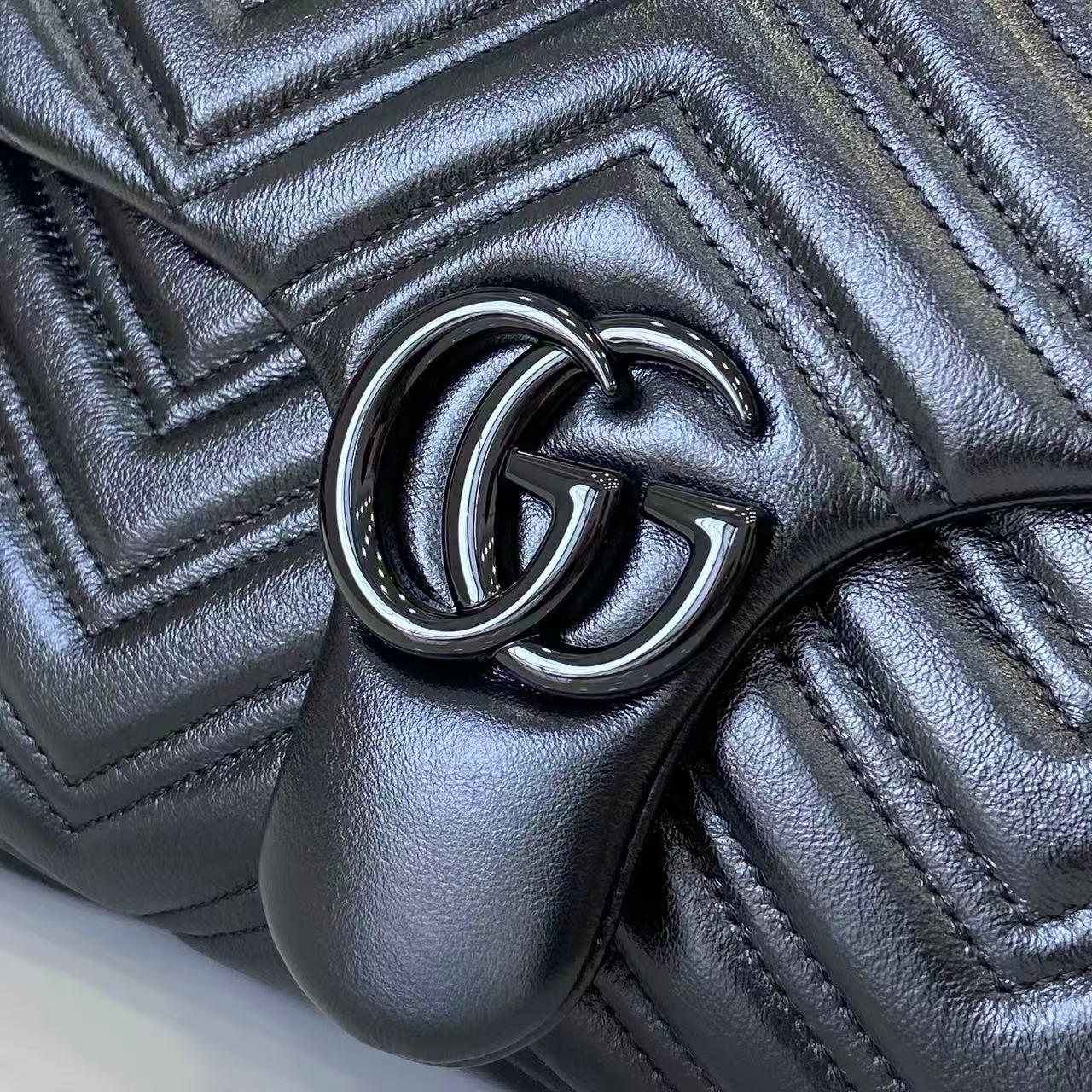 Gucci GG Marmont Medium Shoulder Bag - DesignerGu