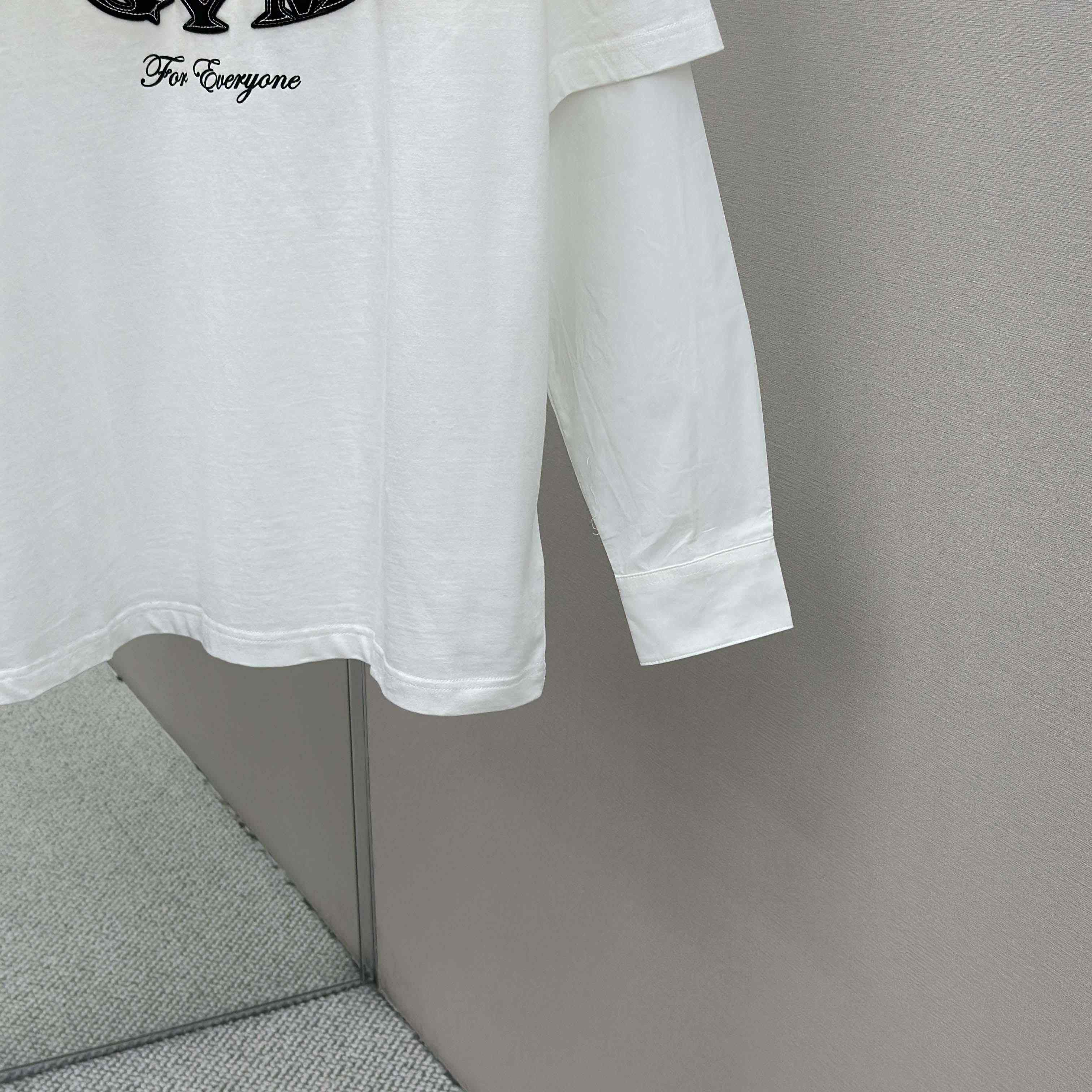 Acne Studios Layered Logo T-shirt - DesignerGu