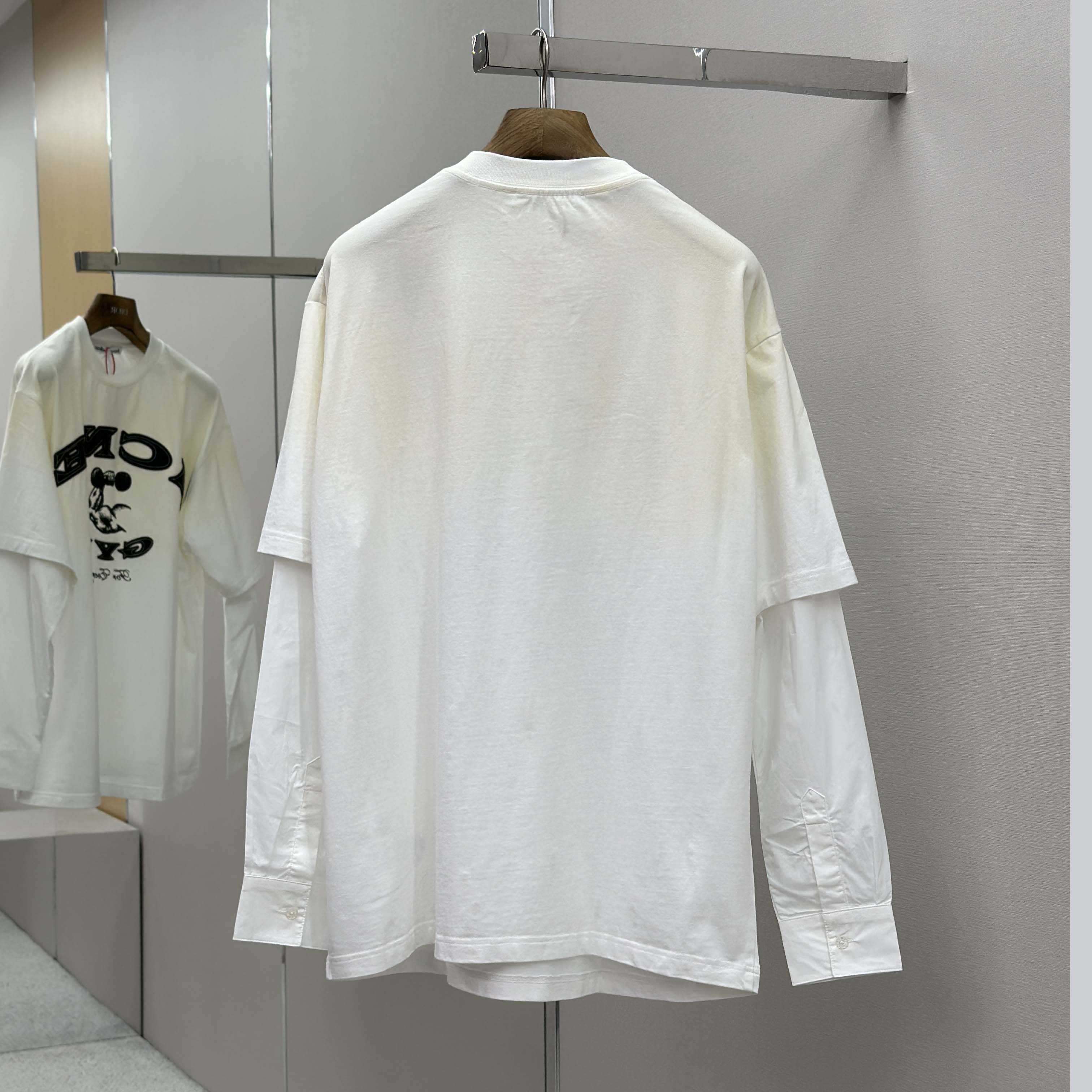 Acne Studios Layered Logo T-shirt - DesignerGu