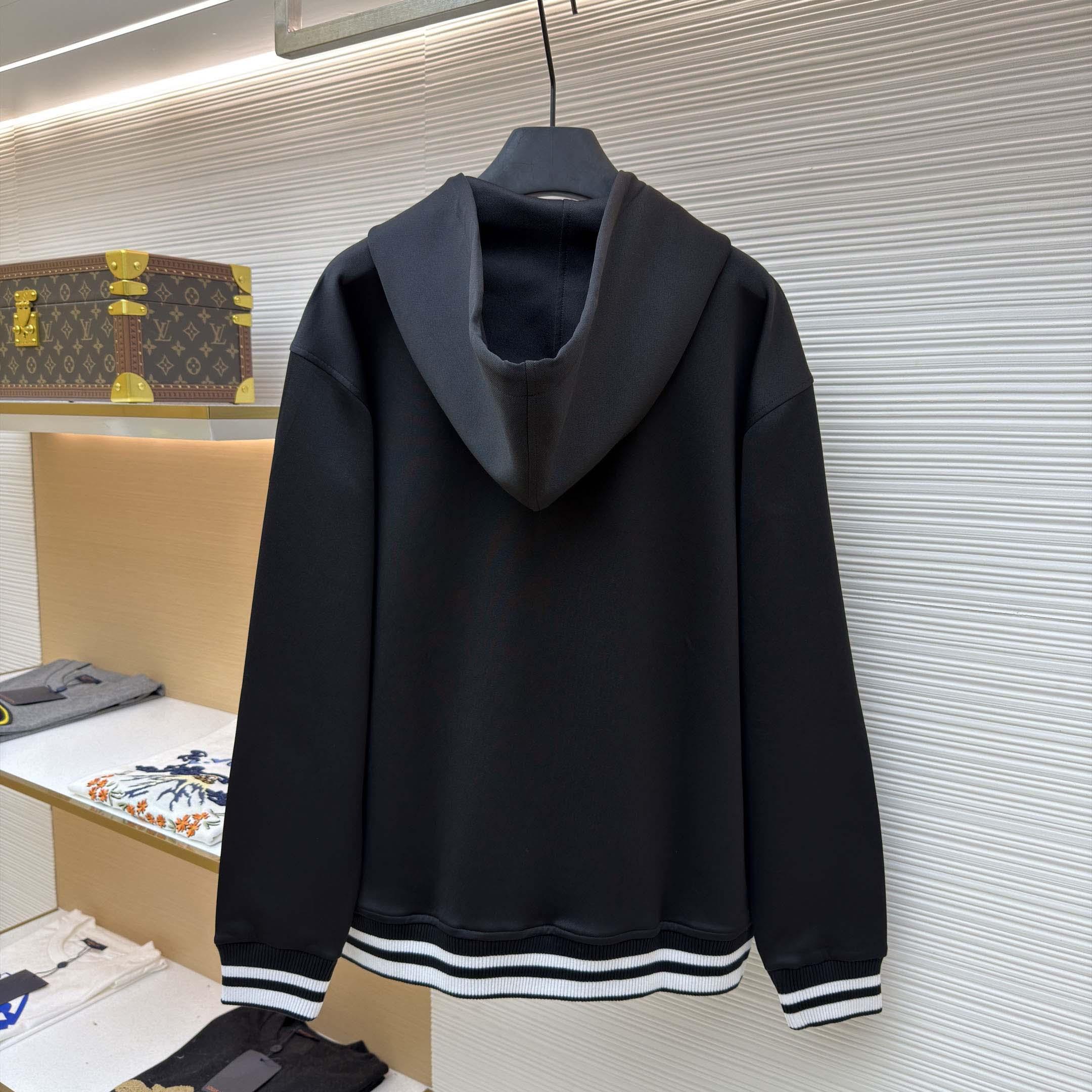 Gucci Technical Jersey Hooded Zip Jacket - DesignerGu