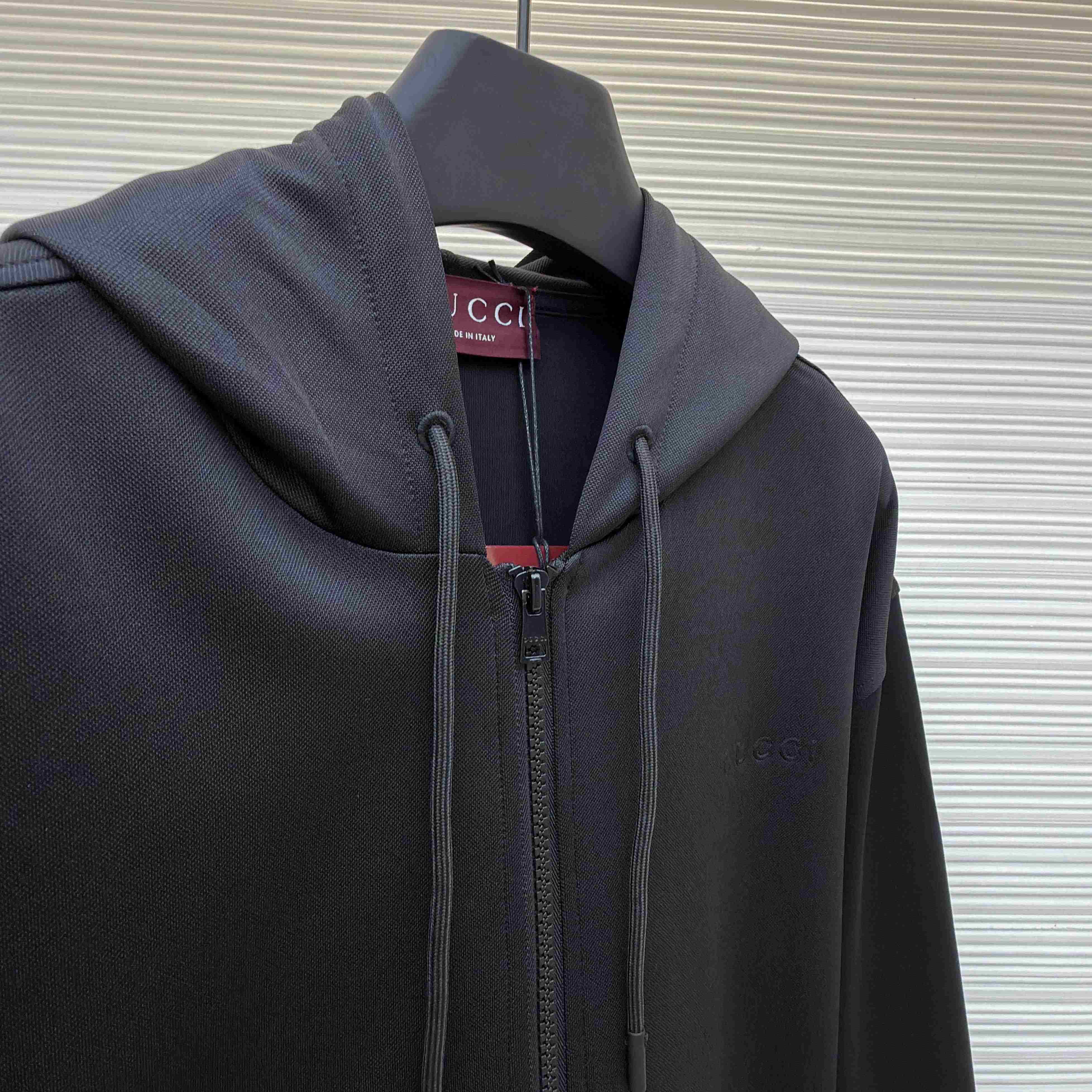 Gucci Technical Jersey Hooded Zip Jacket - DesignerGu