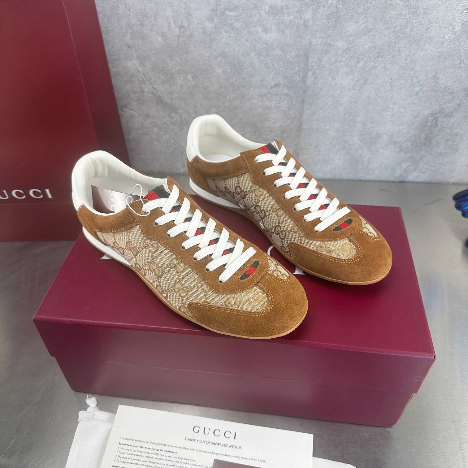 Gucci Shift Sneaker - DesignerGu