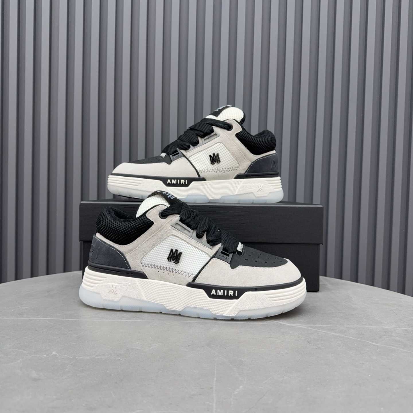 Amiri MA-1 'White Grey Black' - DesignerGu