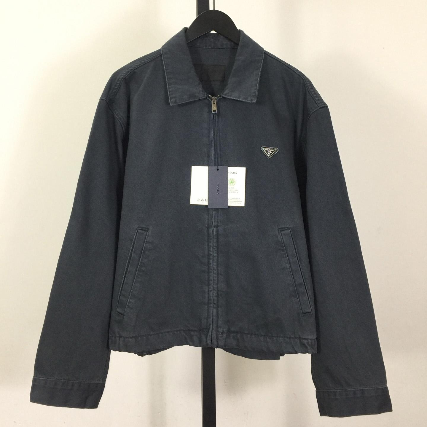 Prada Denim Blouson Jacket - DesignerGu