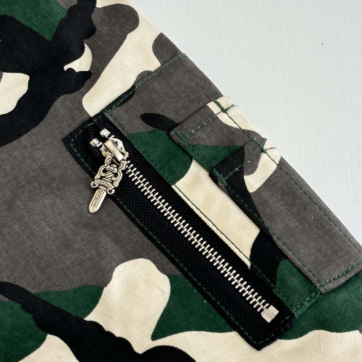 Chrome Hearts Matty Boy Desert Camouflage Sex Records Bomber Jacket - DesignerGu