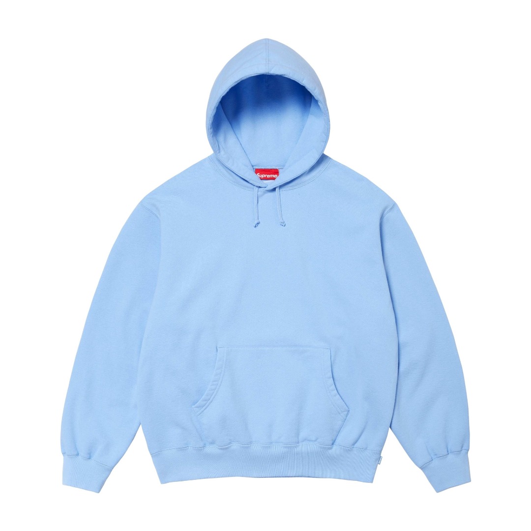 Supreme Satin Appliqué Hooded Sweatshirt - DesignerGu