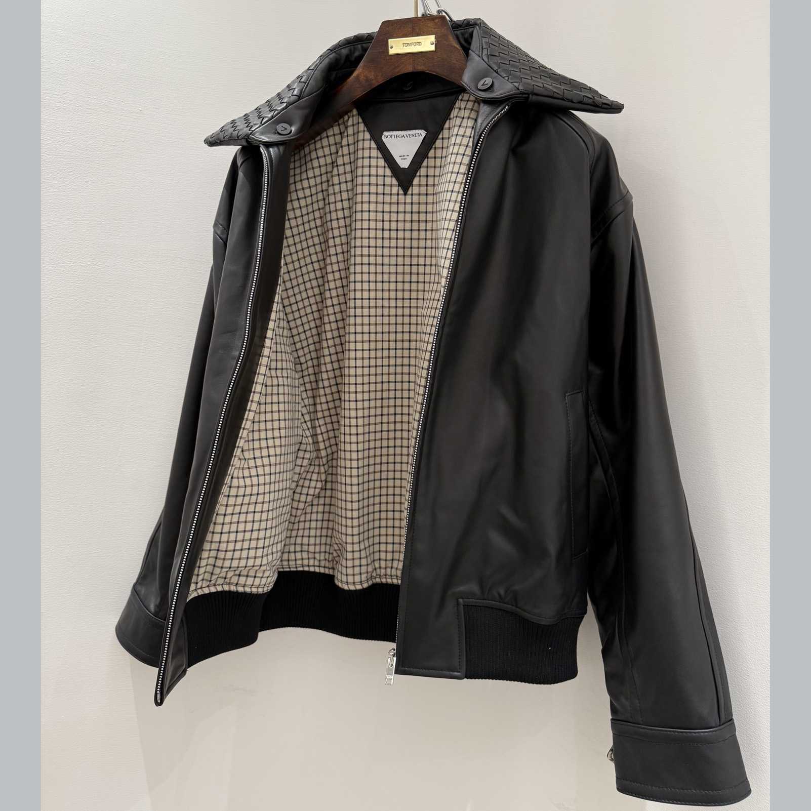 Bottega Veneta Leather Blouson - DesignerGu