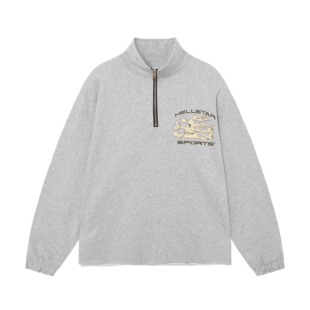 Hellstar Half Zip Sweatshirt - DesignerGu