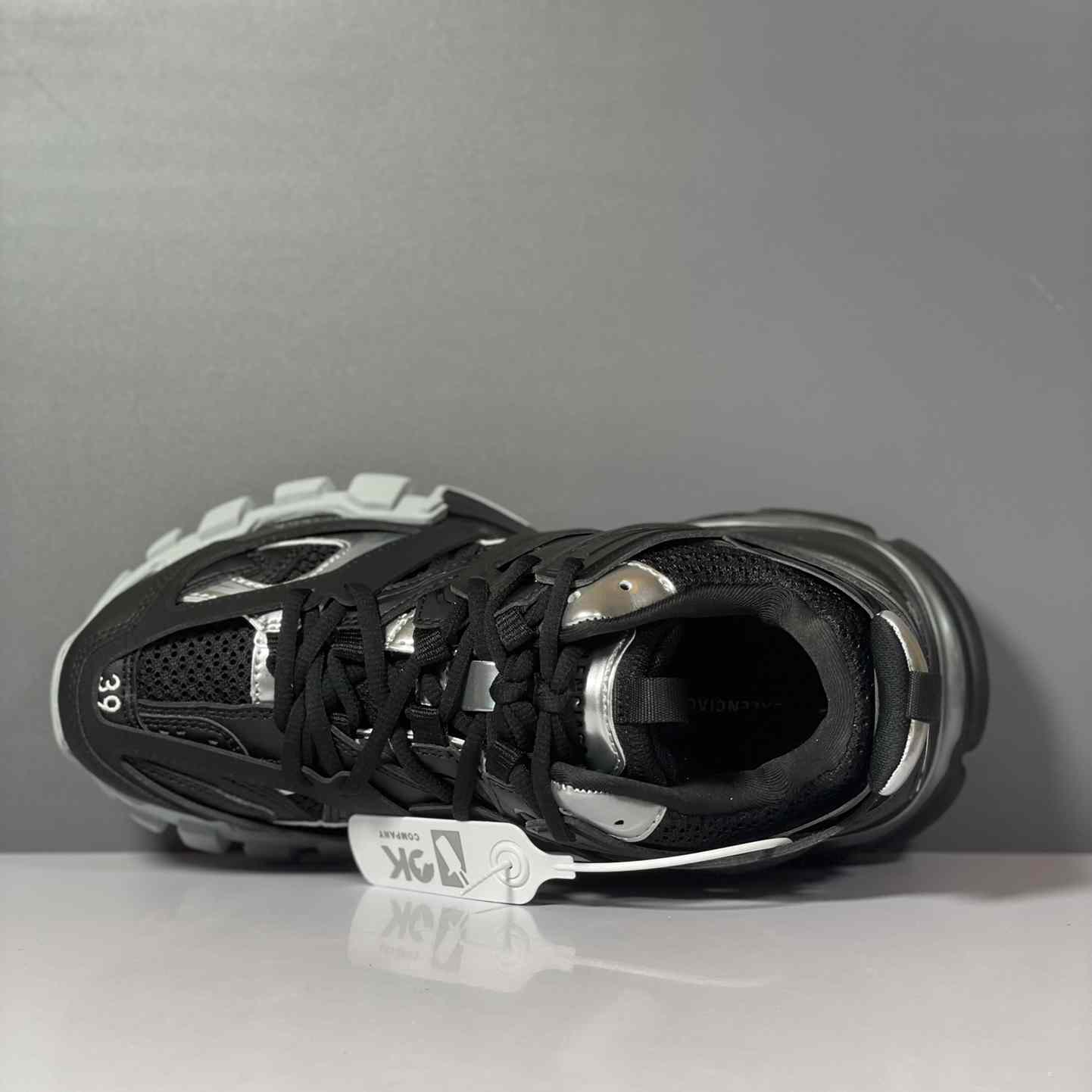 Balenciaga Track Sneaker 'Black Silver' - DesignerGu