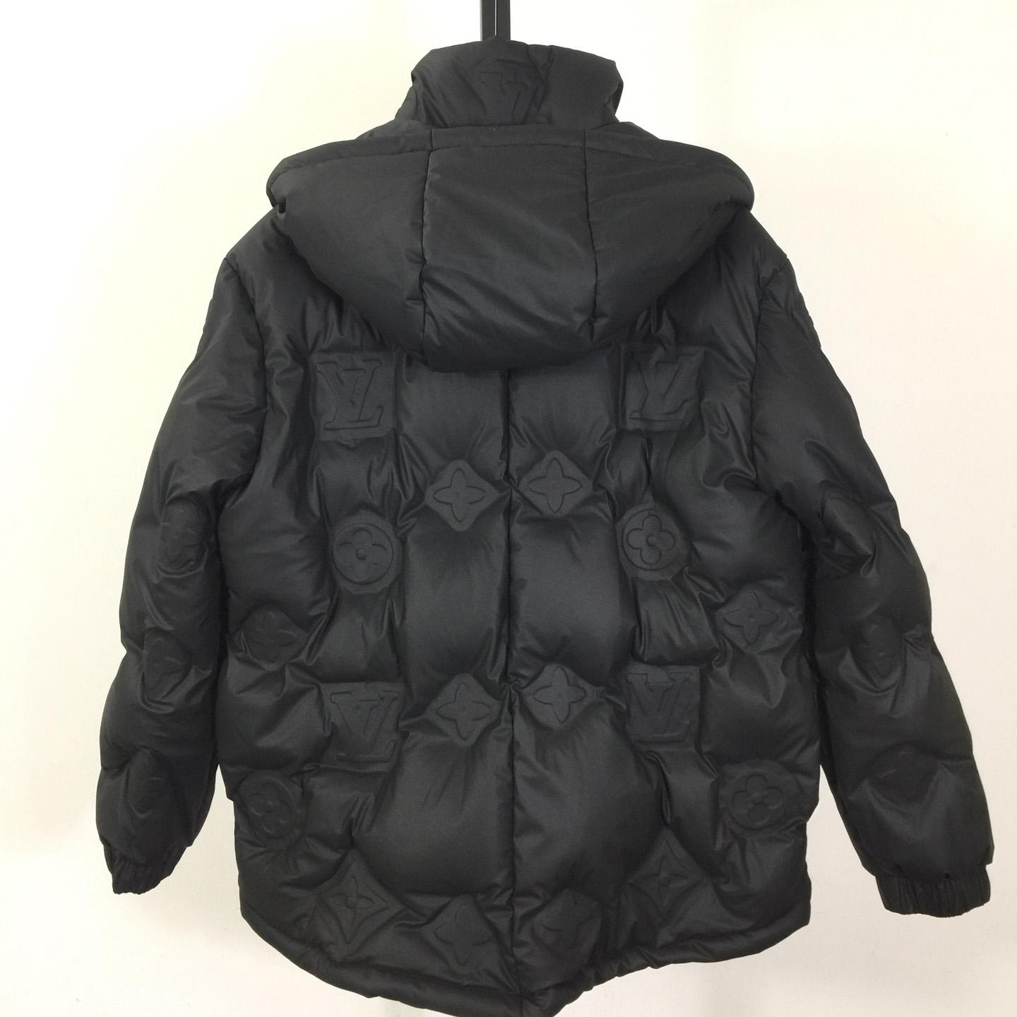 Louis Vuitton Monogram Padded Hooded Blouson - DesignerGu