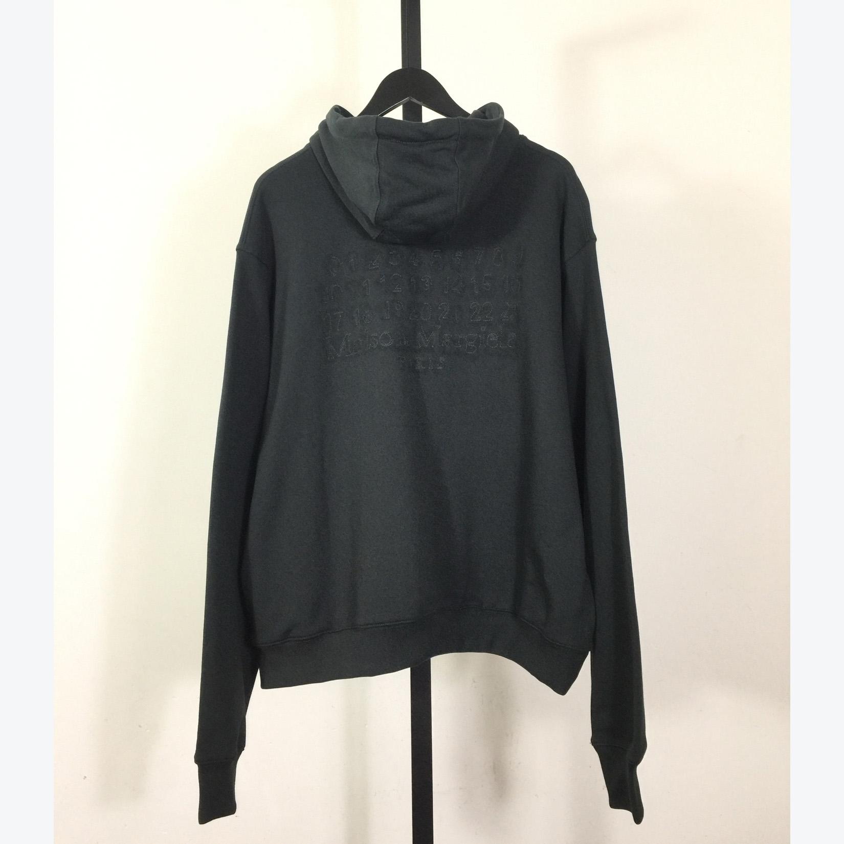 Maison Margiela Embroidered Logo Hoodie - DesignerGu