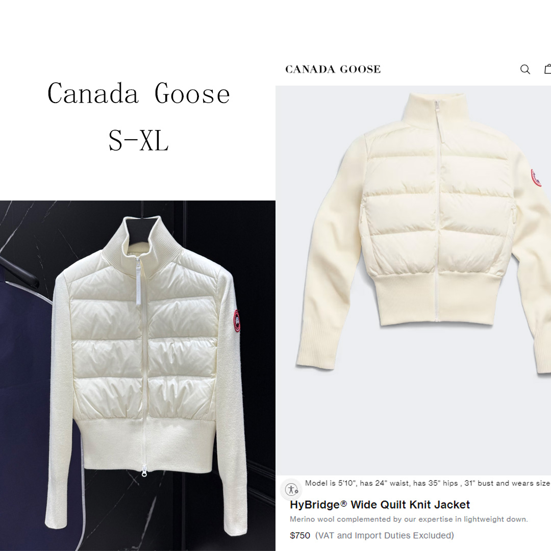 Canada Goose HyBridge® Wide Quilt Knit Jacket - DesignerGu