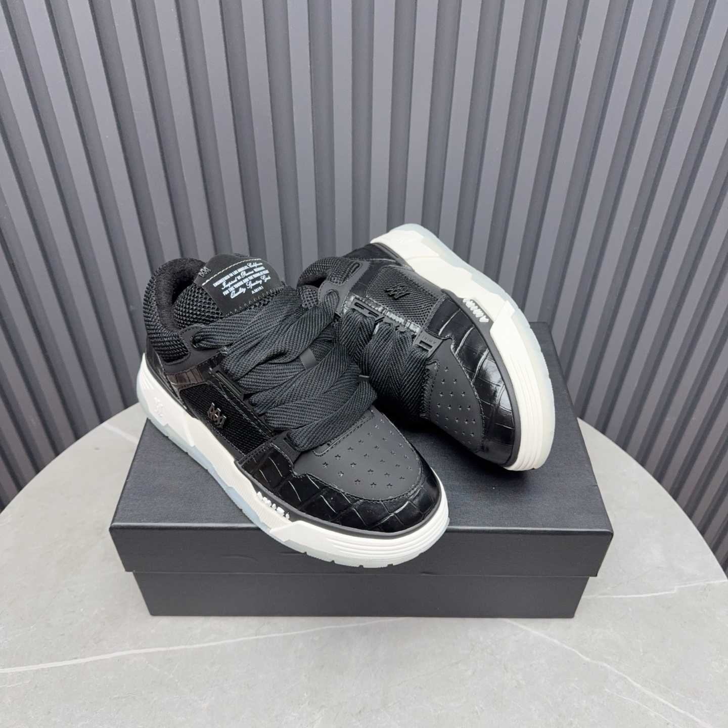 Amiri Croc Debossed Ma-1 - DesignerGu