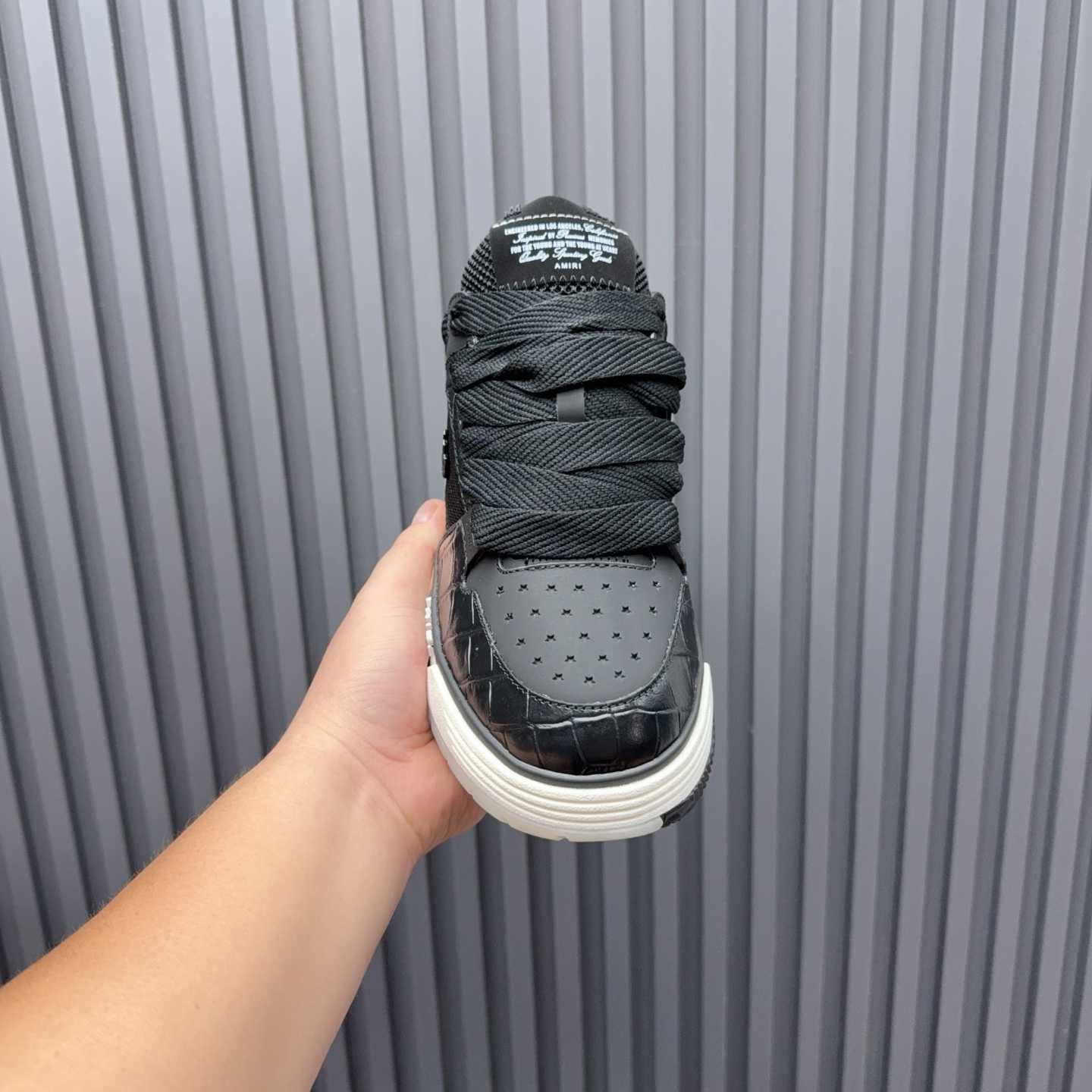 Amiri Croc Debossed Ma-1 - DesignerGu