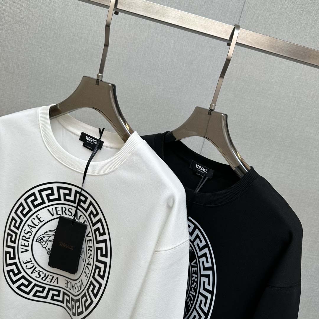Versace Cotton Sweatshirt - DesignerGu