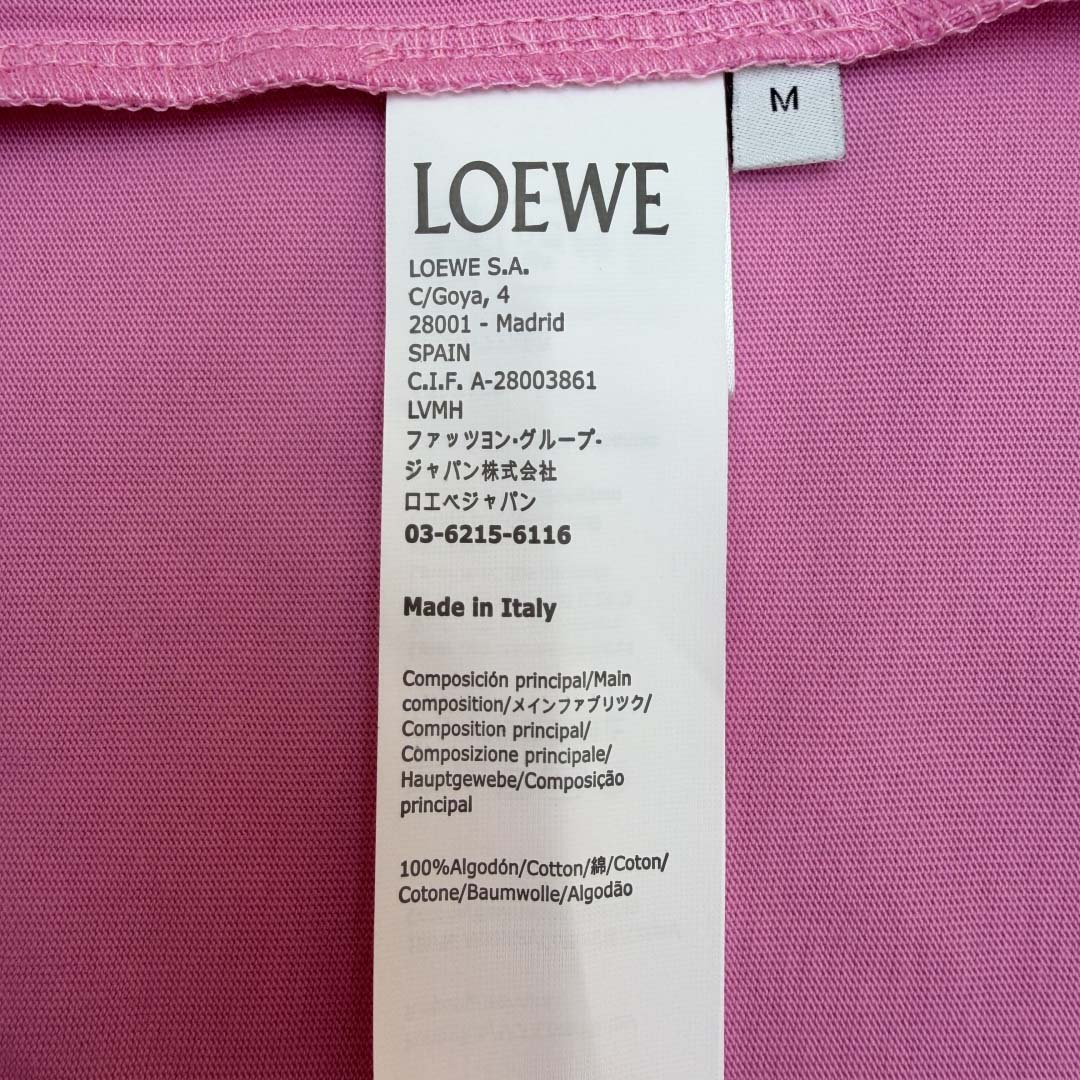 Loewe Loose fit T-shirt In Cotton - DesignerGu