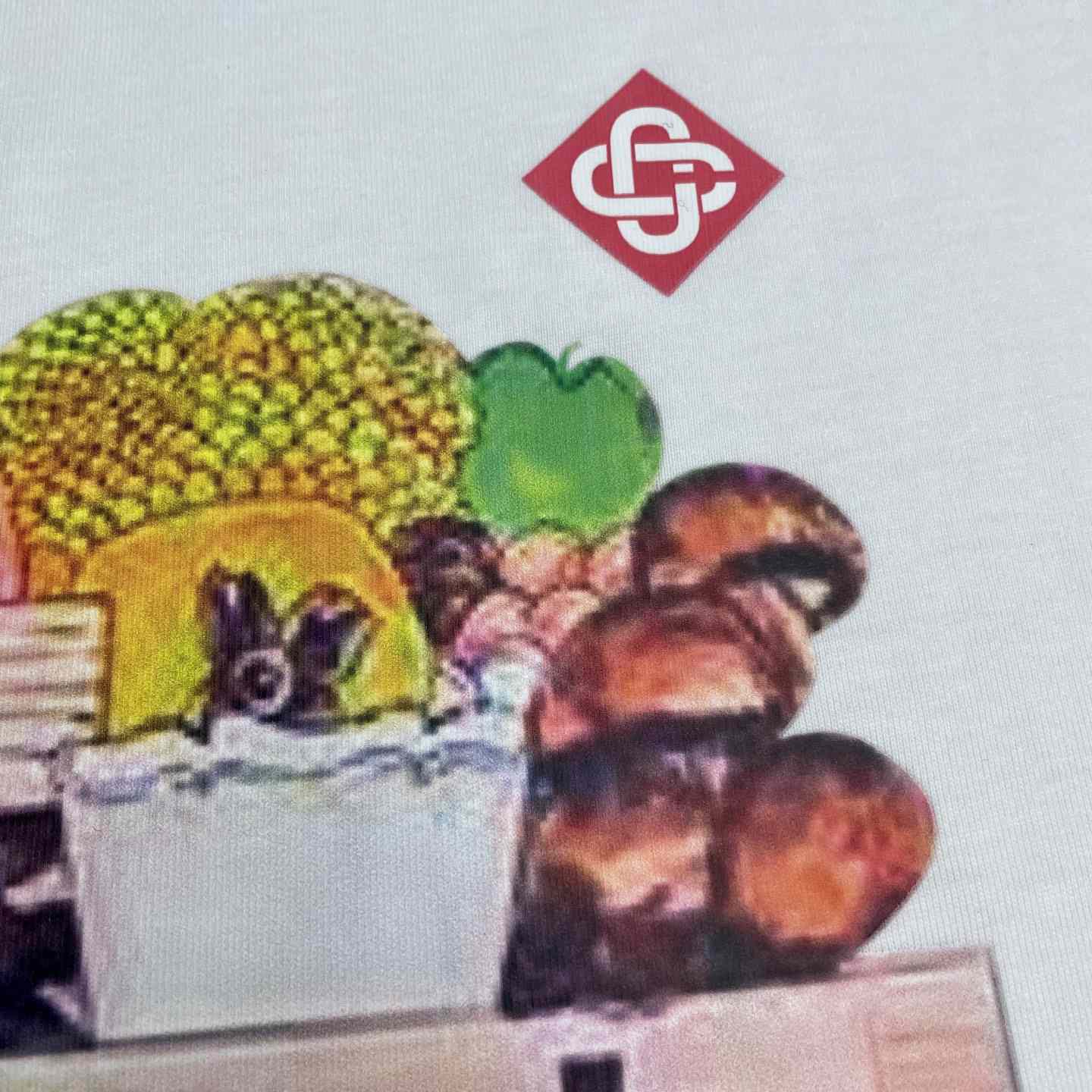 Casablanca Graphic-print Cotton T-shirt    C1100 - DesignerGu