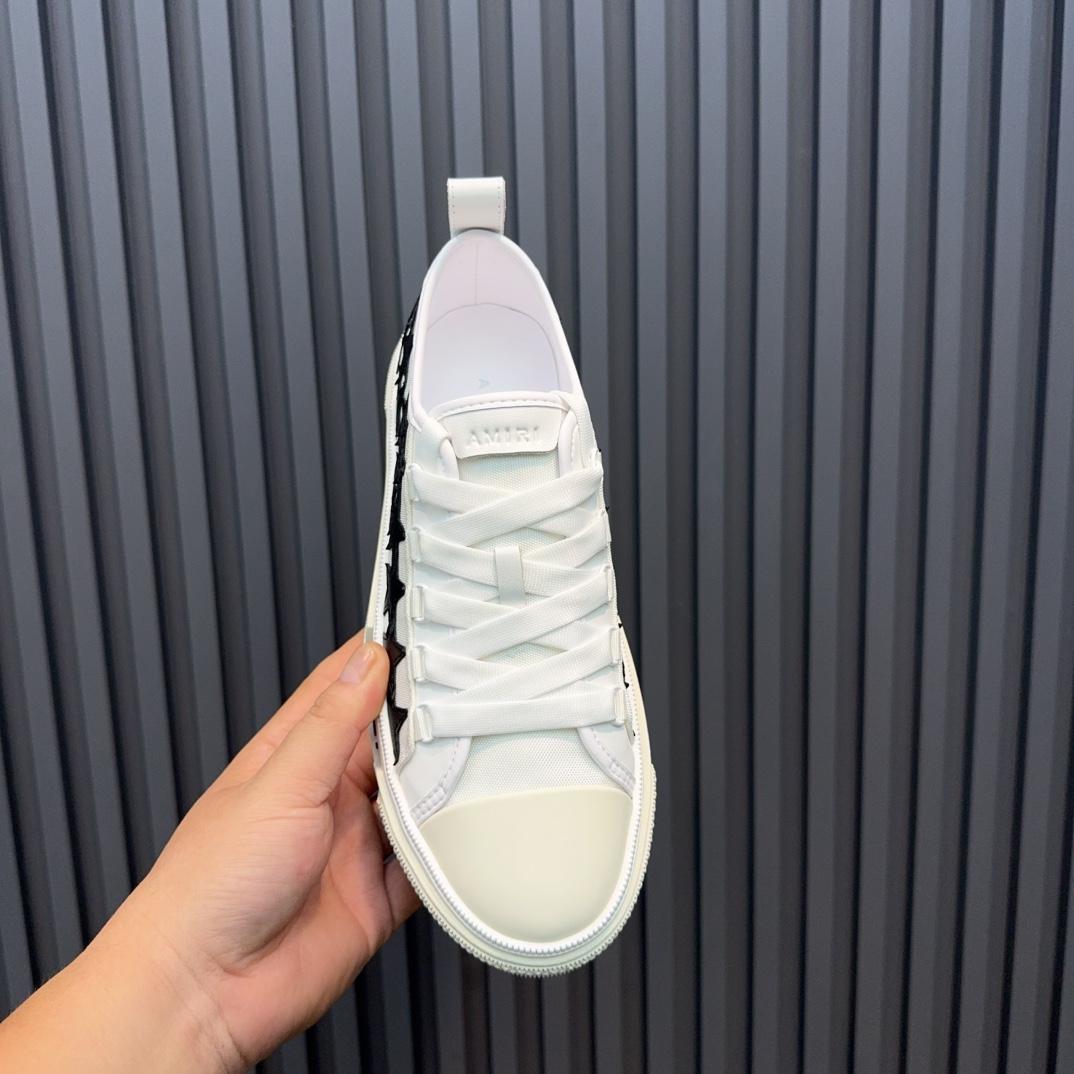 Amiri Stars Court Low-Top Sneakers - DesignerGu