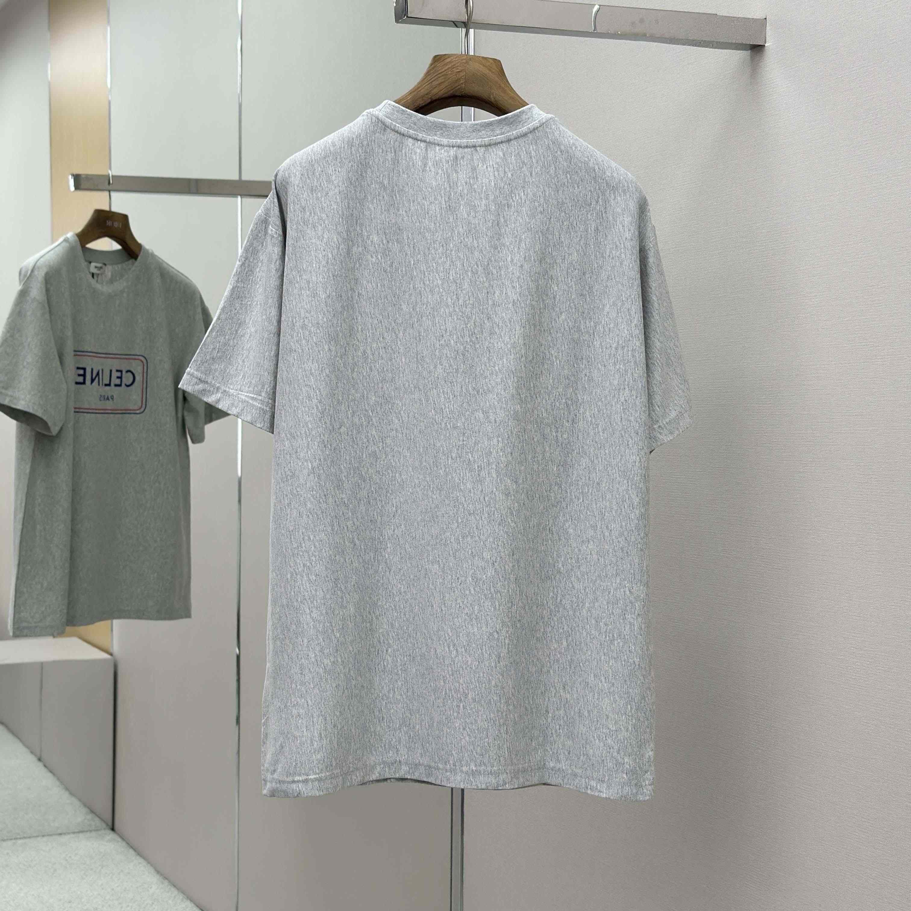 Celine Loose T-shirt In Cotton Jersey - DesignerGu
