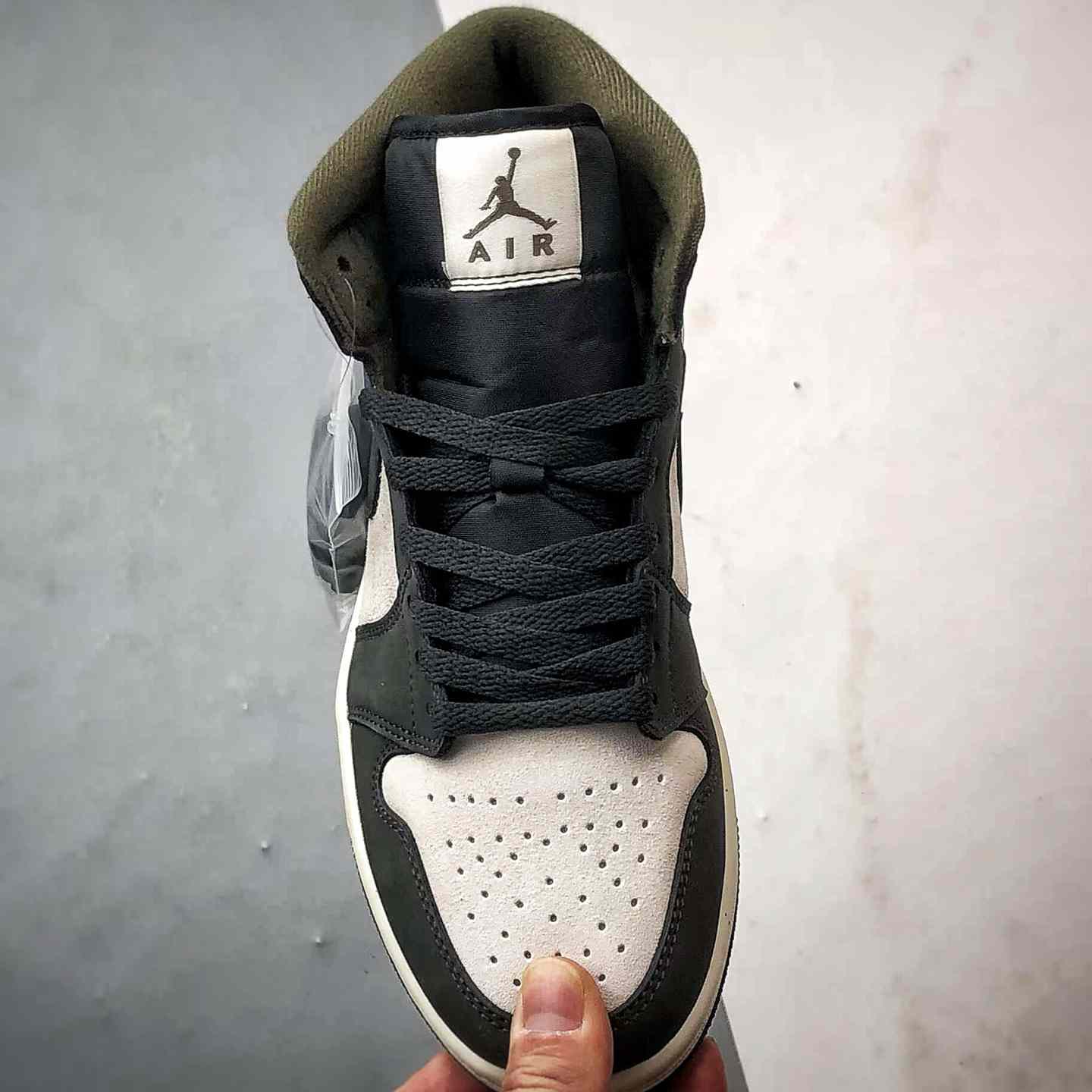 Air Jordan 1 Mid “Olive Green” | HV4091-102 - DesignerGu