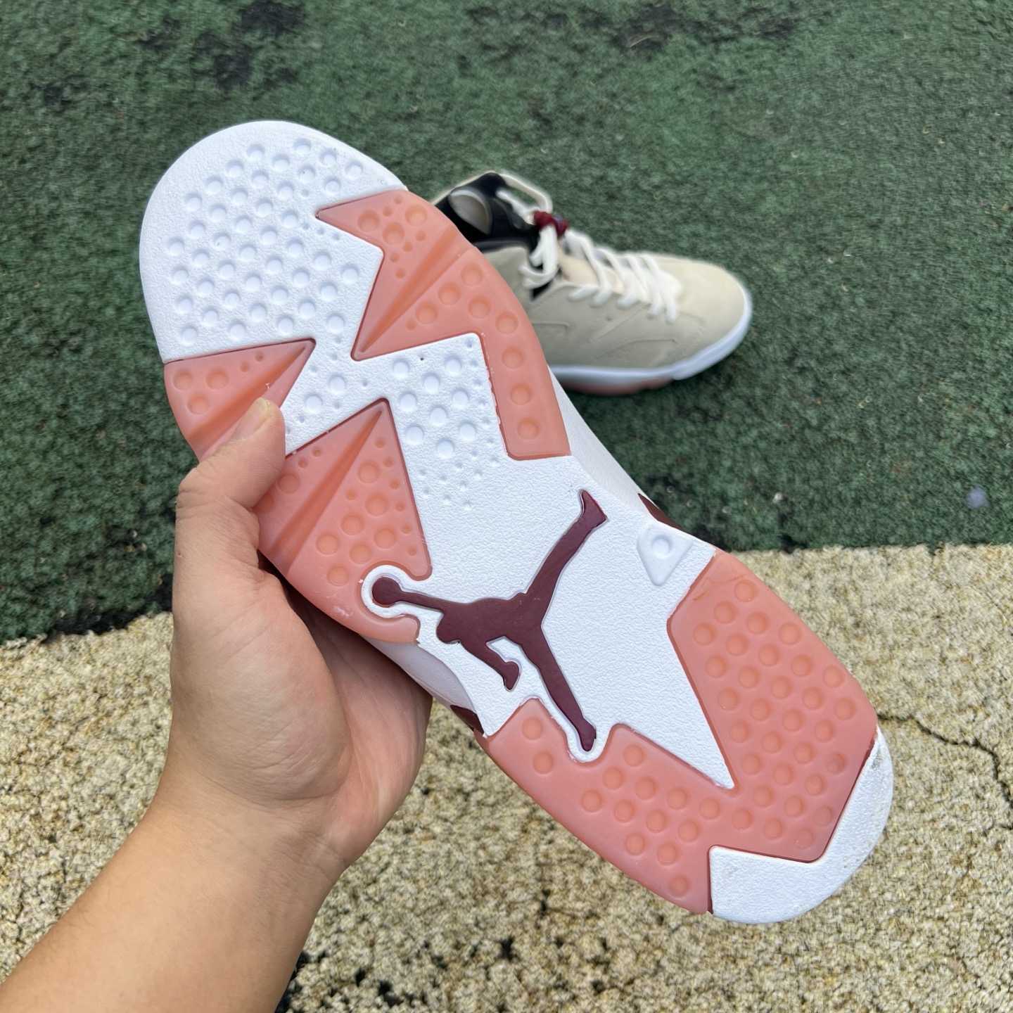 Air Jordan 6 x A Ma Maniére “Burgundy Rose” | IF3103-100 - DesignerGu