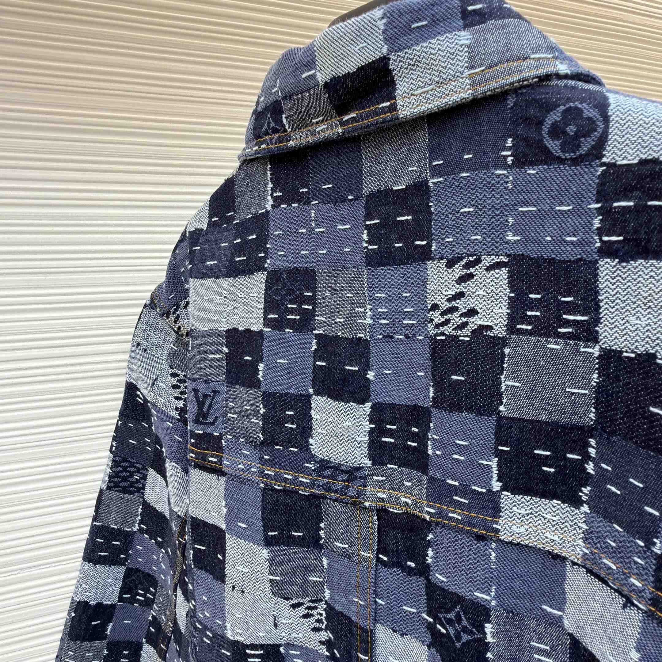 Louis Vuitton Damier Denim Workwear Blouson - DesignerGu