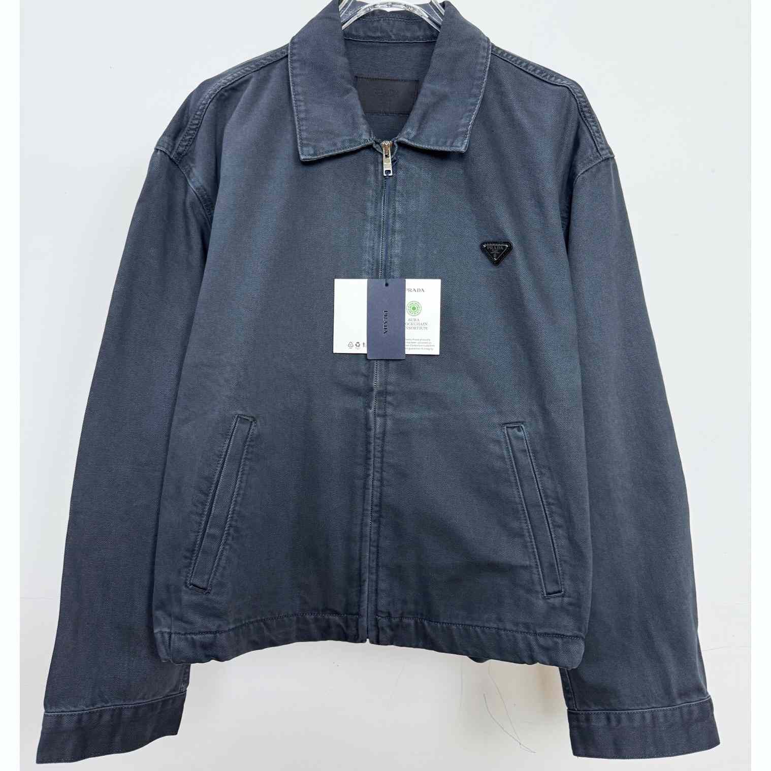 Prada Denim Blouson Jacket - DesignerGu