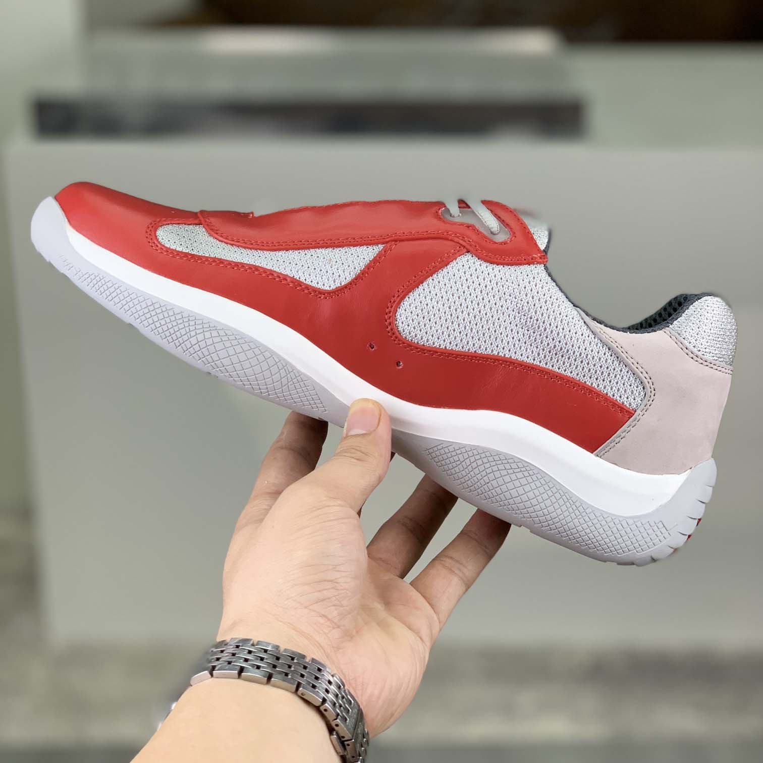 Prada America’s Cup Original Sneakers - DesignerGu