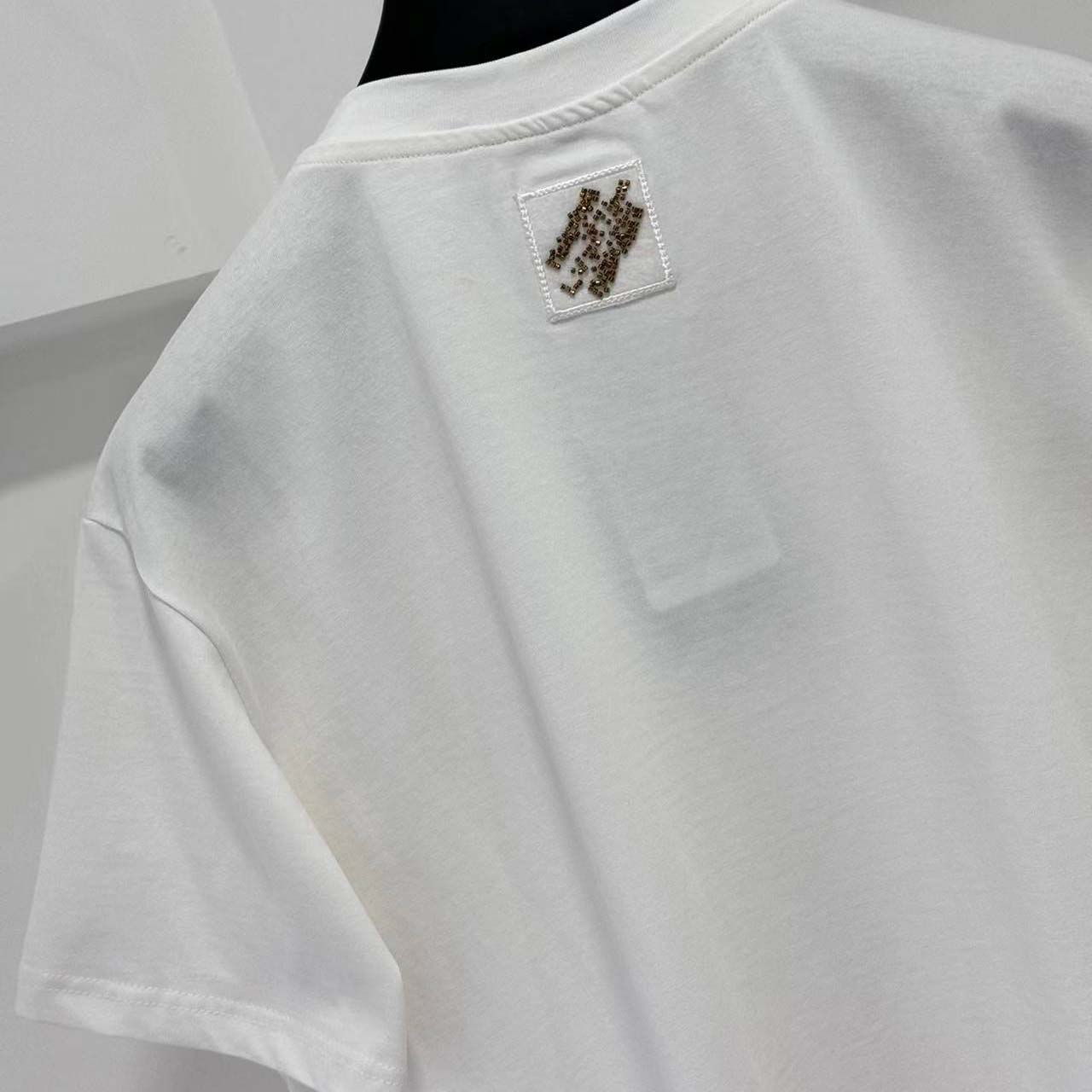 Louis Vuitton Embellished Signature T-Shirt - DesignerGu