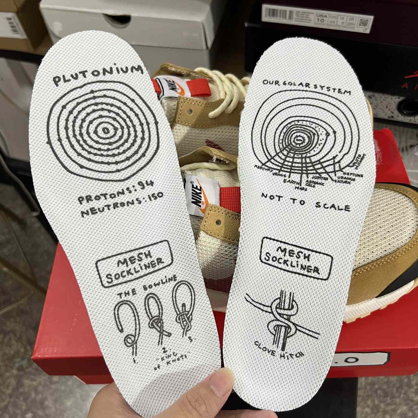 Tom Sachs x Nike Craft Mars Yard Shoe 3.0 Sneakers    IF2885-100 - DesignerGu