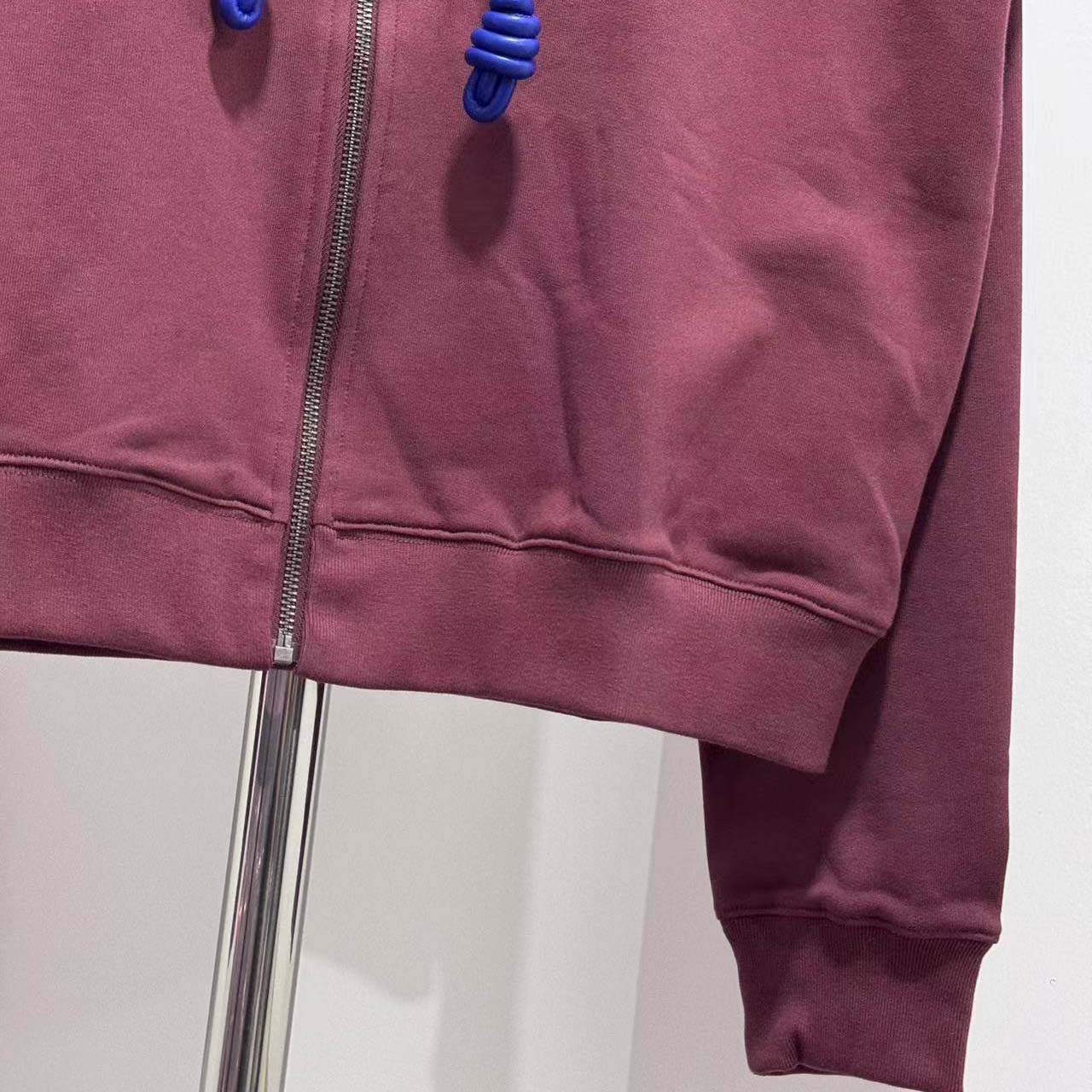 Loewe Zip-up Hoodie In Cotton - DesignerGu