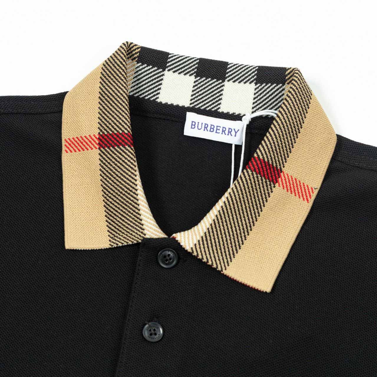 Burberry Cotton Polo Shirt - DesignerGu