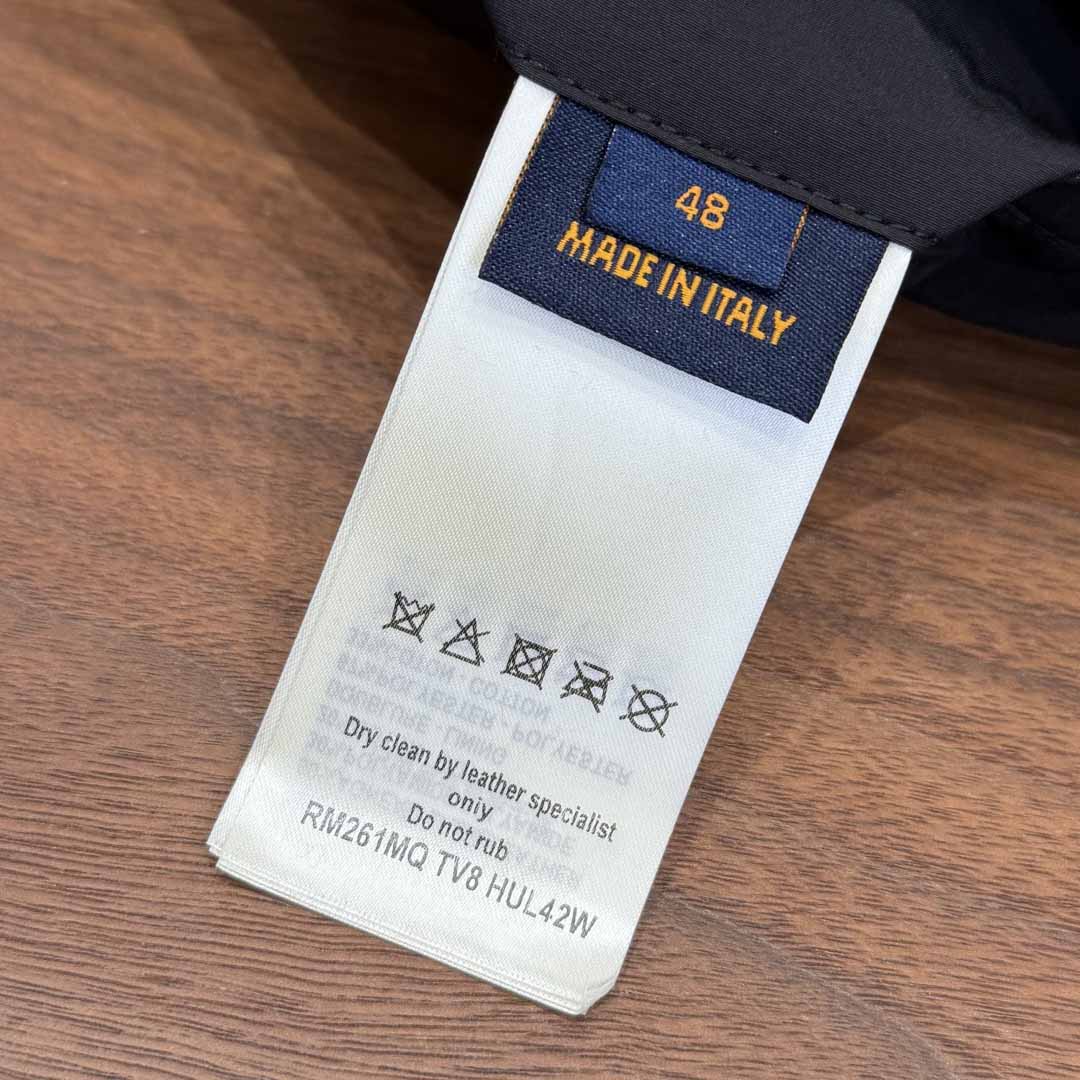 Louis Vuitton Leather Mix Windbreaker   1AJBS9 - DesignerGu