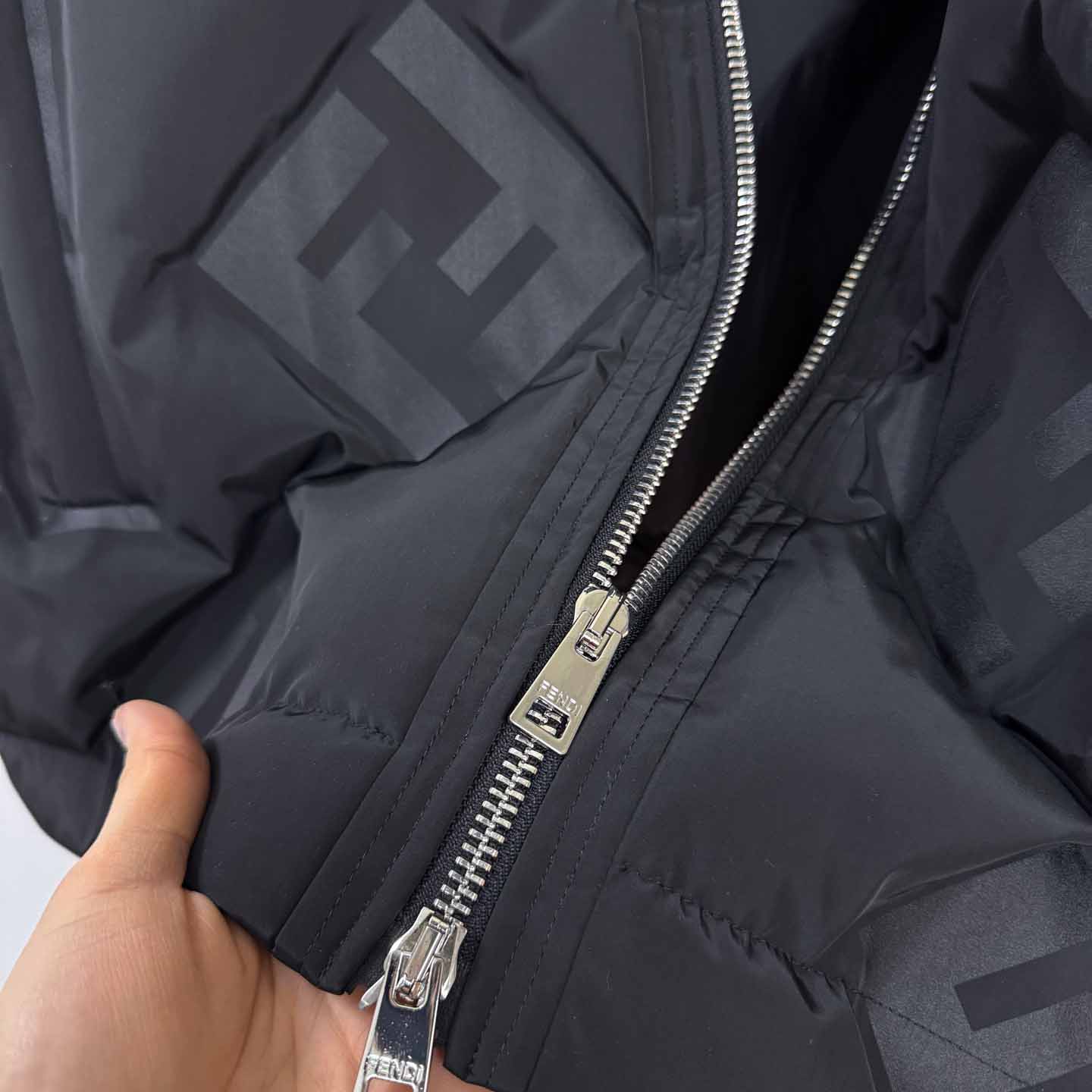  Fendi FF-pattern Down Jacket  - DesignerGu