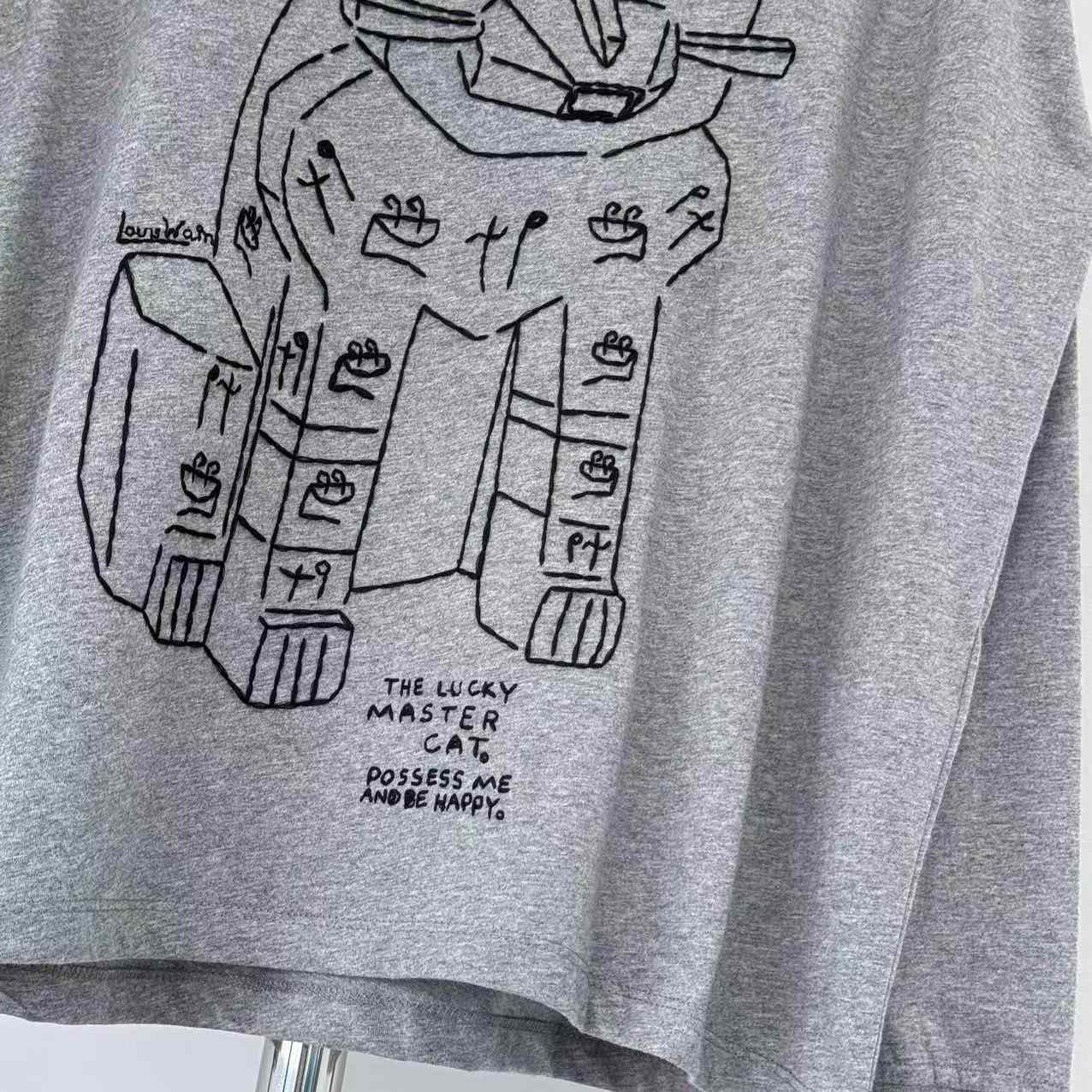 Loewe Long Sleeve T-shirt In Cotton - DesignerGu