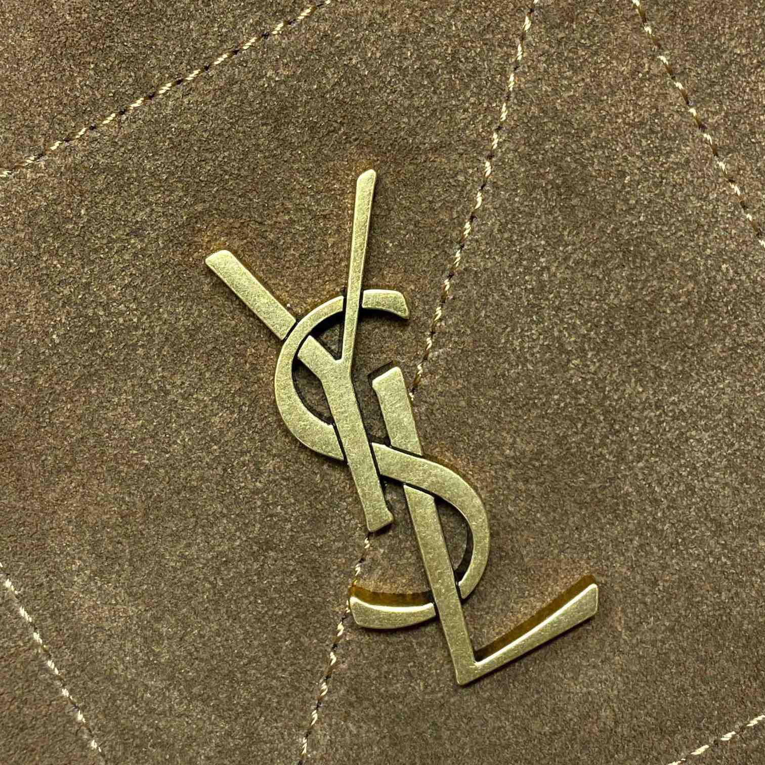 Saint Laurent Jamie Shoulder Pouch In Suede - DesignerGu